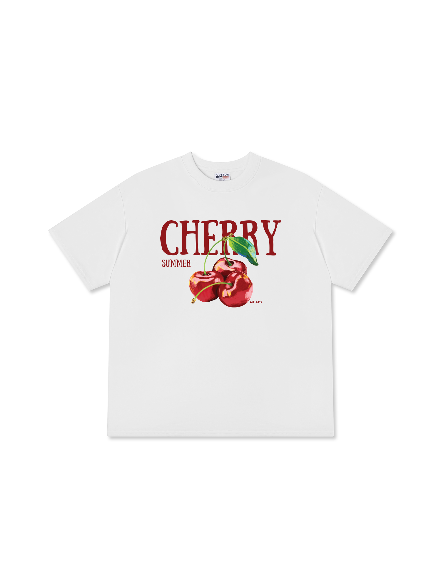 Áo Thun Relaxed Fit Tropical Cherry Summer