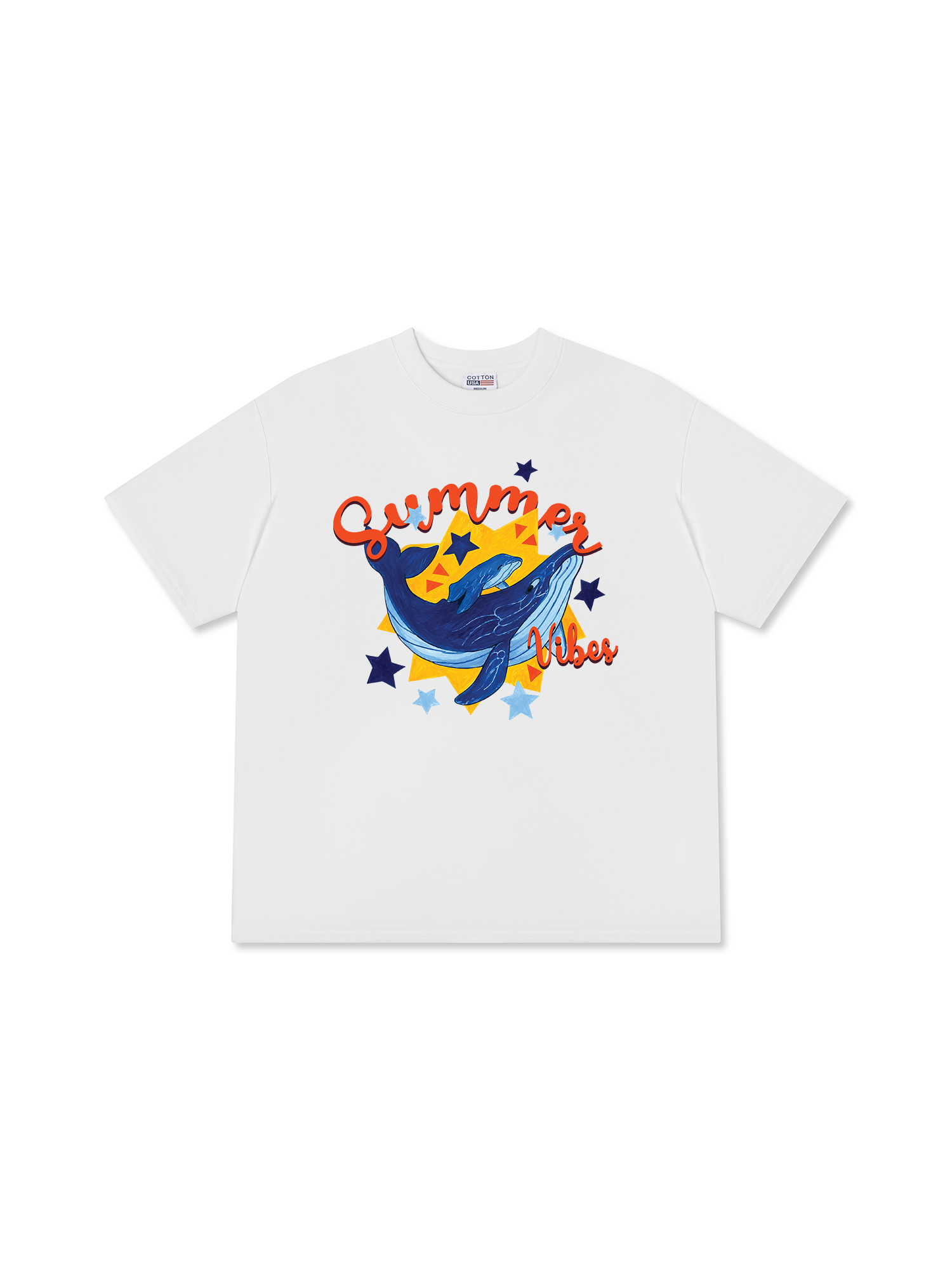 Áo Thun Relaxed Fit Tshirt Tropical Summer Vibes