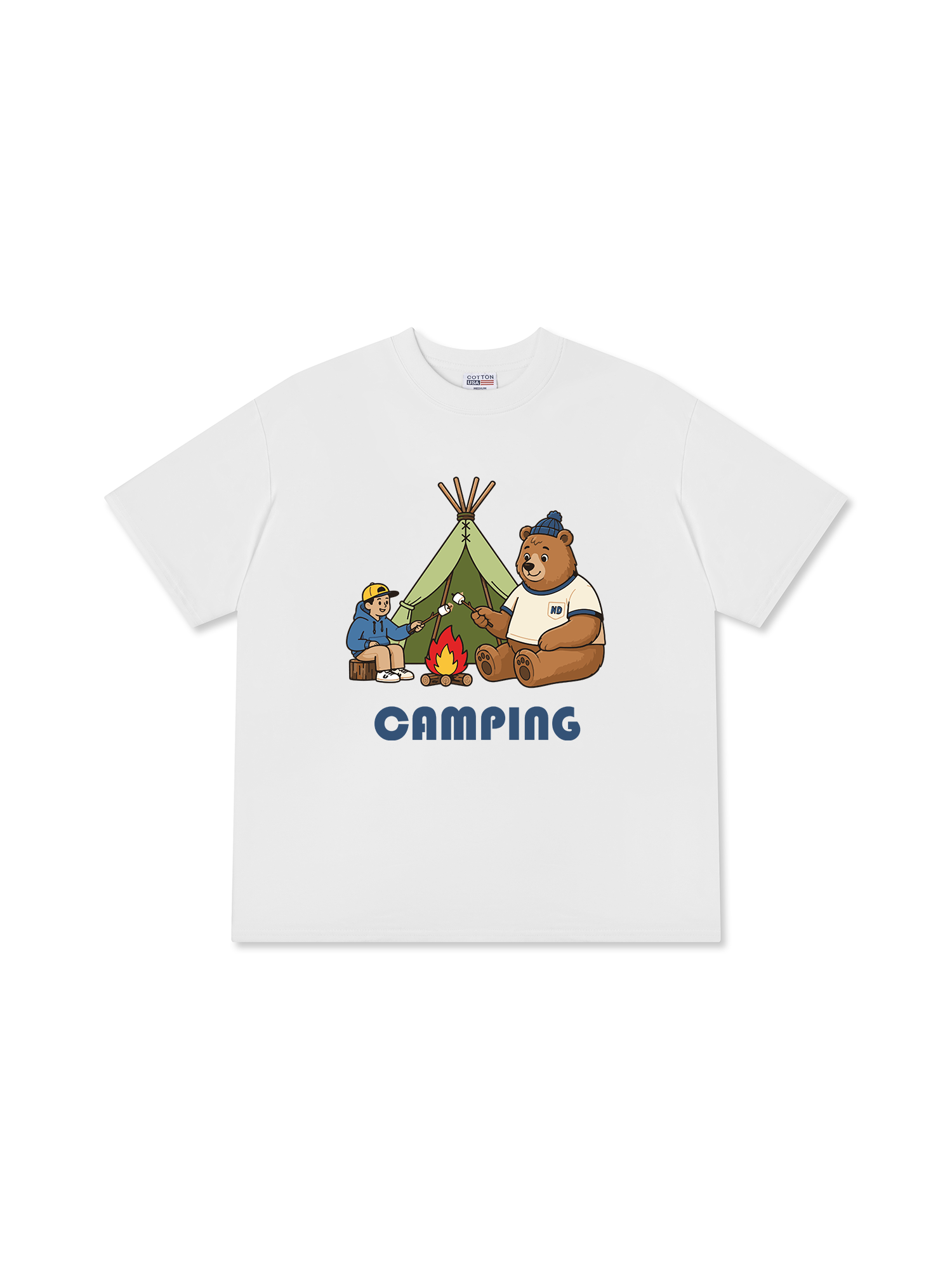 Áo Thun Relaxed Fit Adventure Camping
