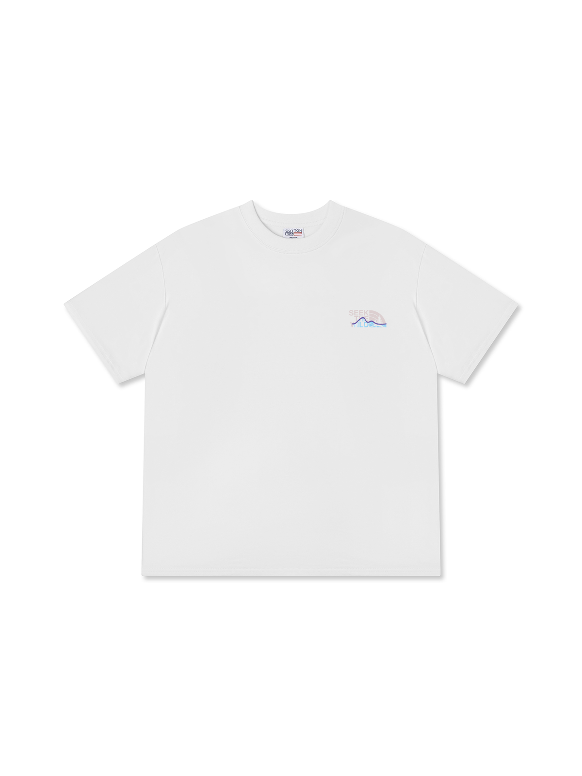 Áo Thun Relaxed Fit Adventure STW Pastel Skies