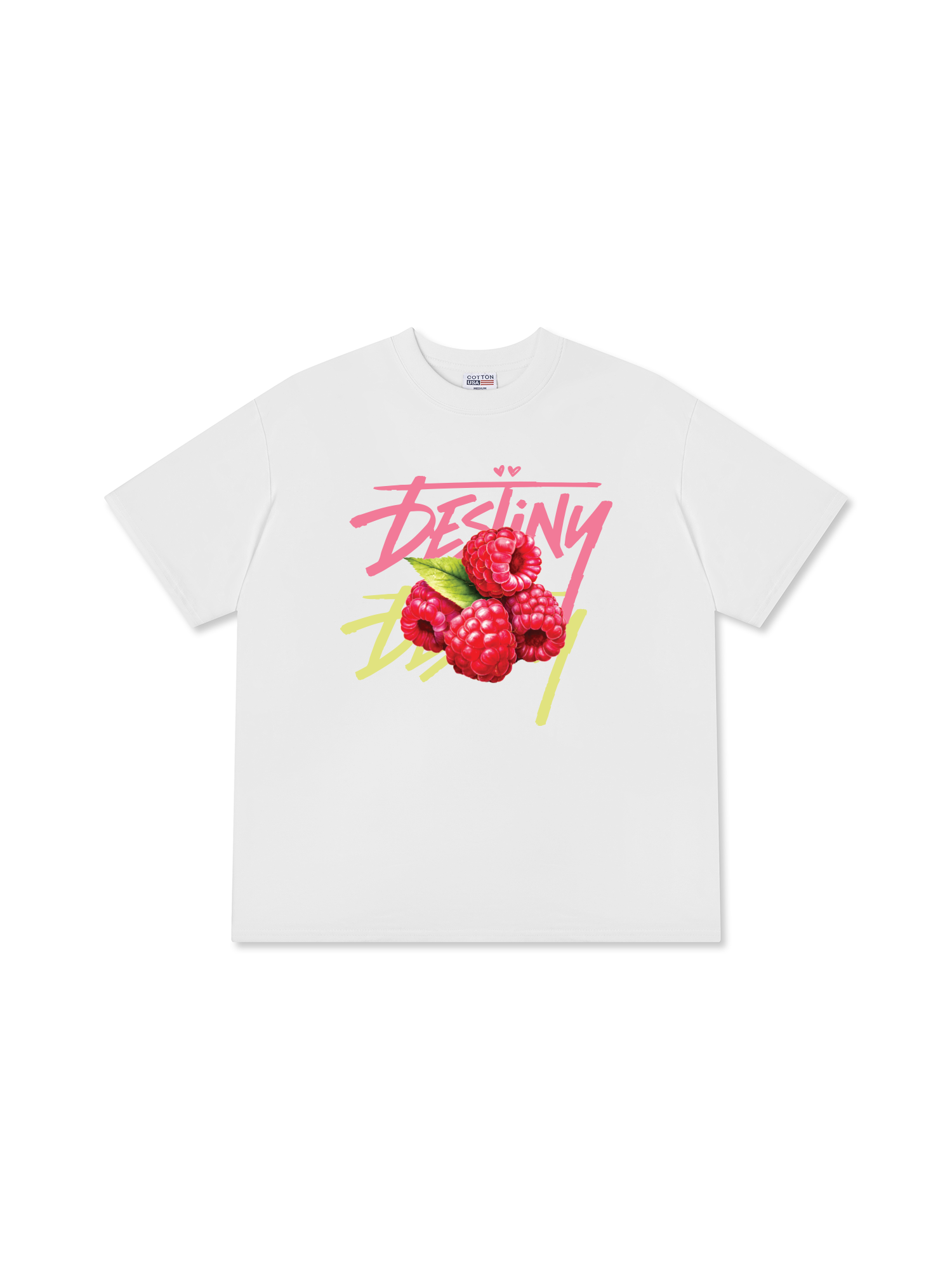 Áo Thun Relaxed Fit Destiny Raspberry