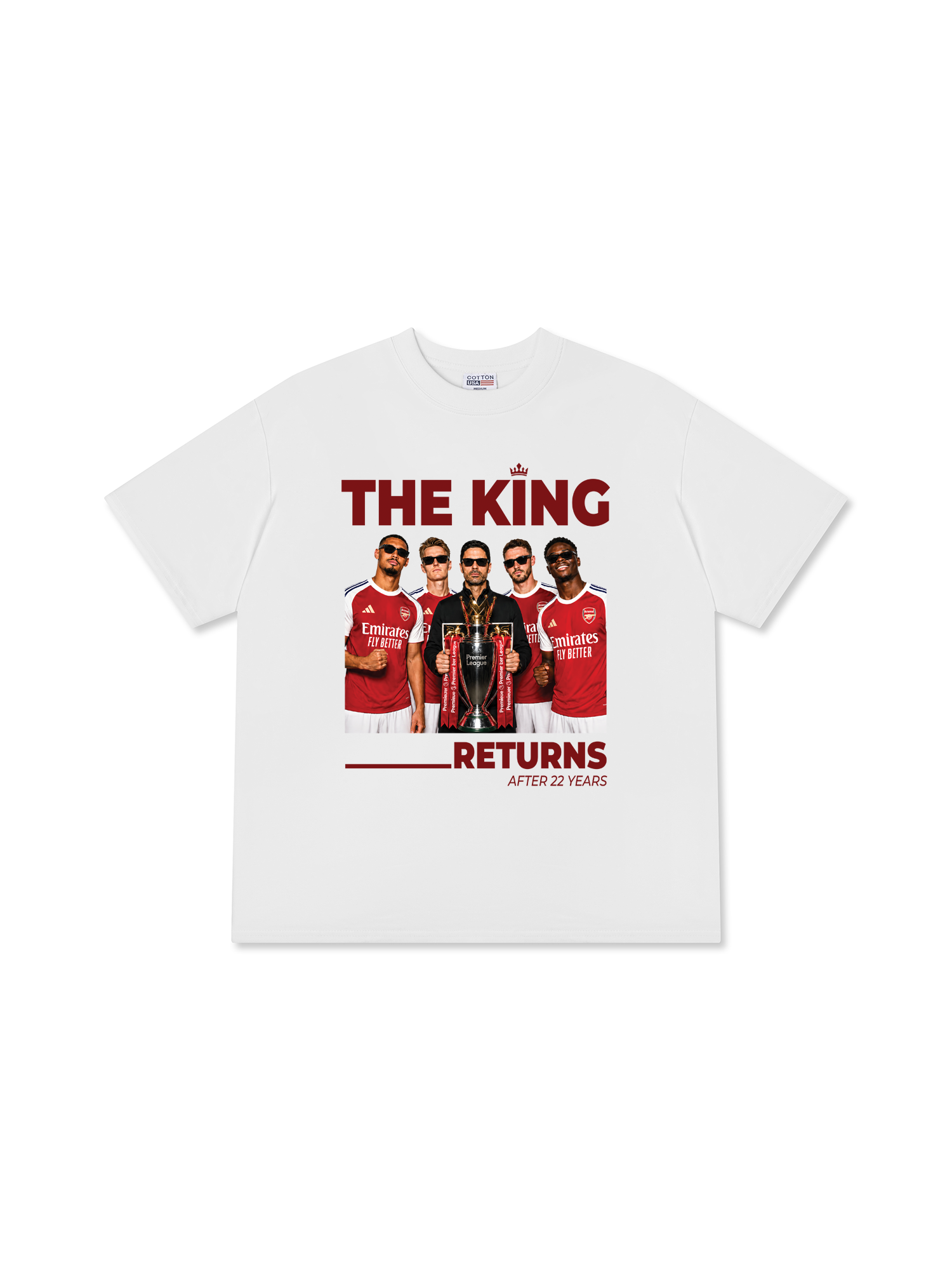 Áo Thun Relaxed Fit Soccer The King Returns