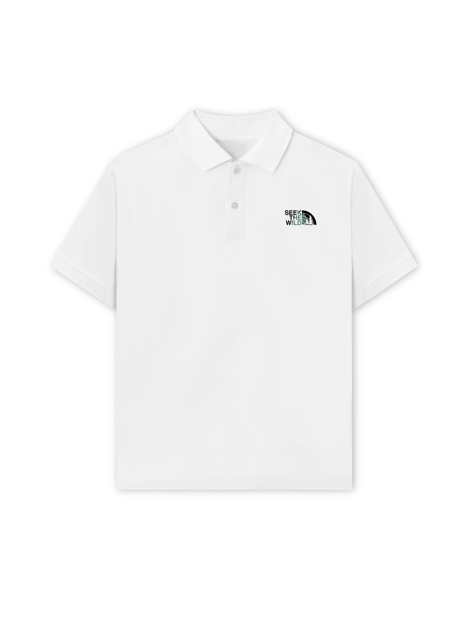 Áo Polo Nữ/ Áo Polo Nam Adventure STW Evergreen