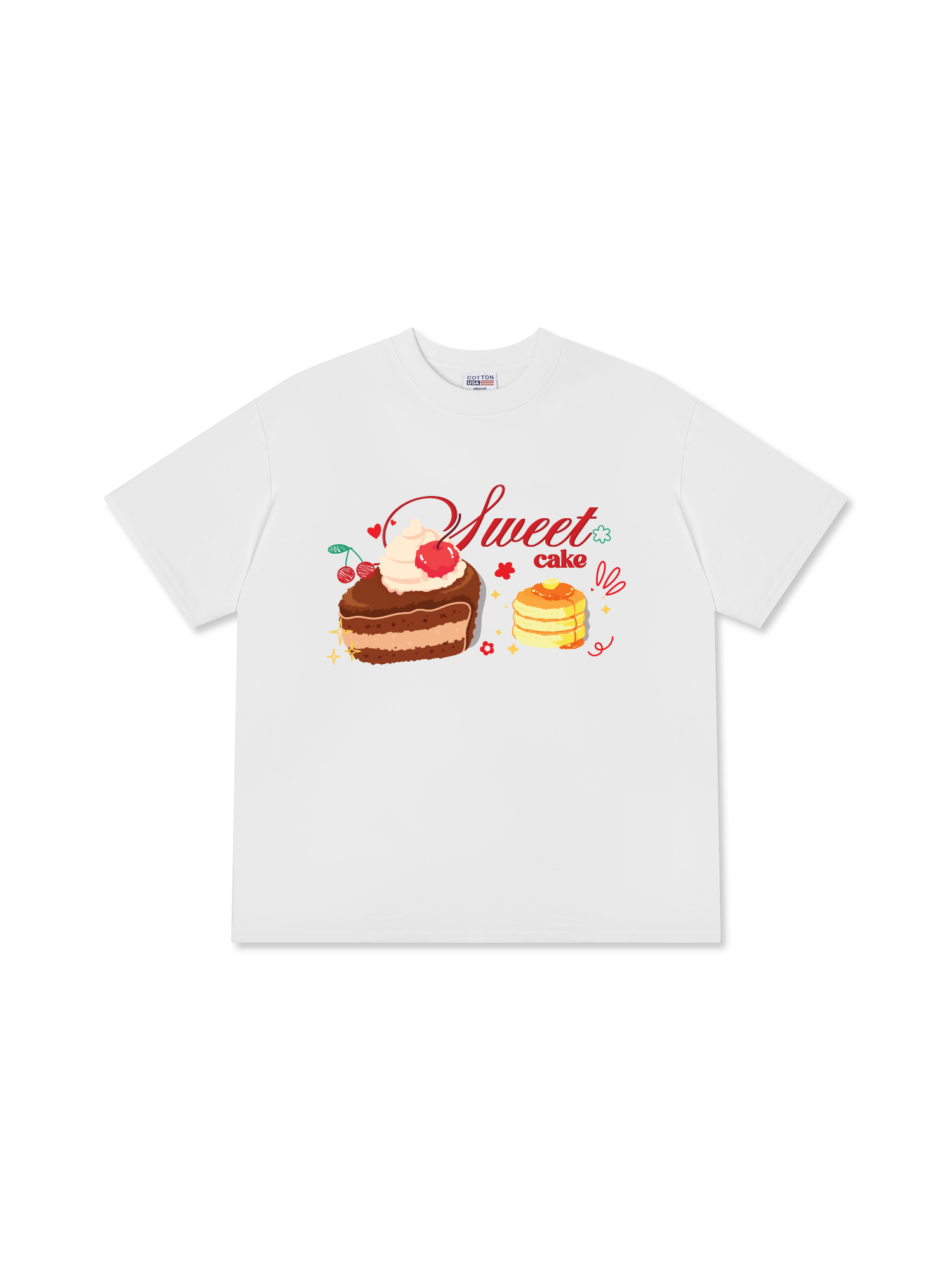 Áo Thun Relaxed Fit Sweet Cake