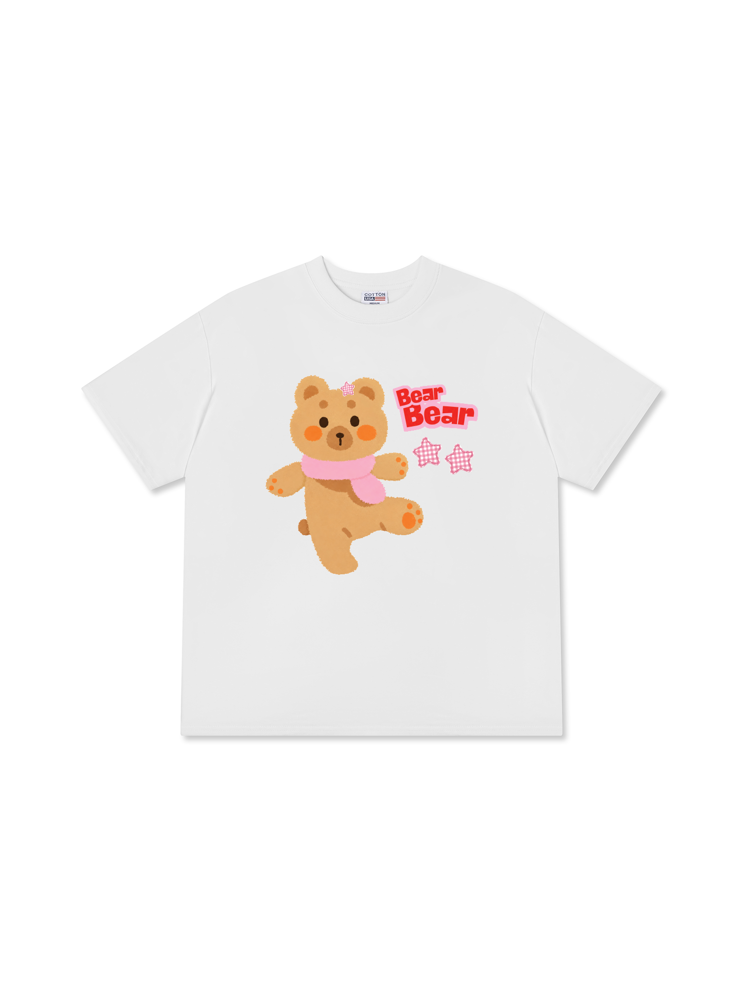 Áo Thun Relaxed Fit Bear Town Honey Bear