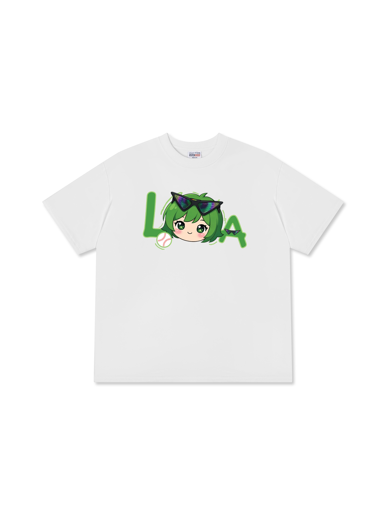 Áo Thun Relaxed Fit Baseball LA
