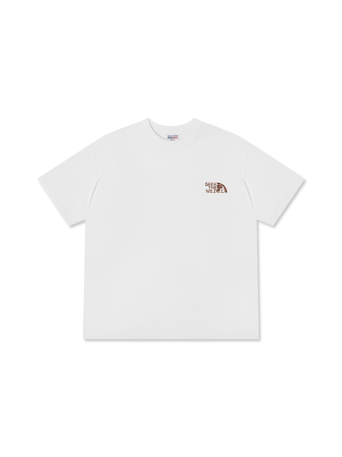 Áo Thun Relaxed Fit Adventure STW Untamed Stripes