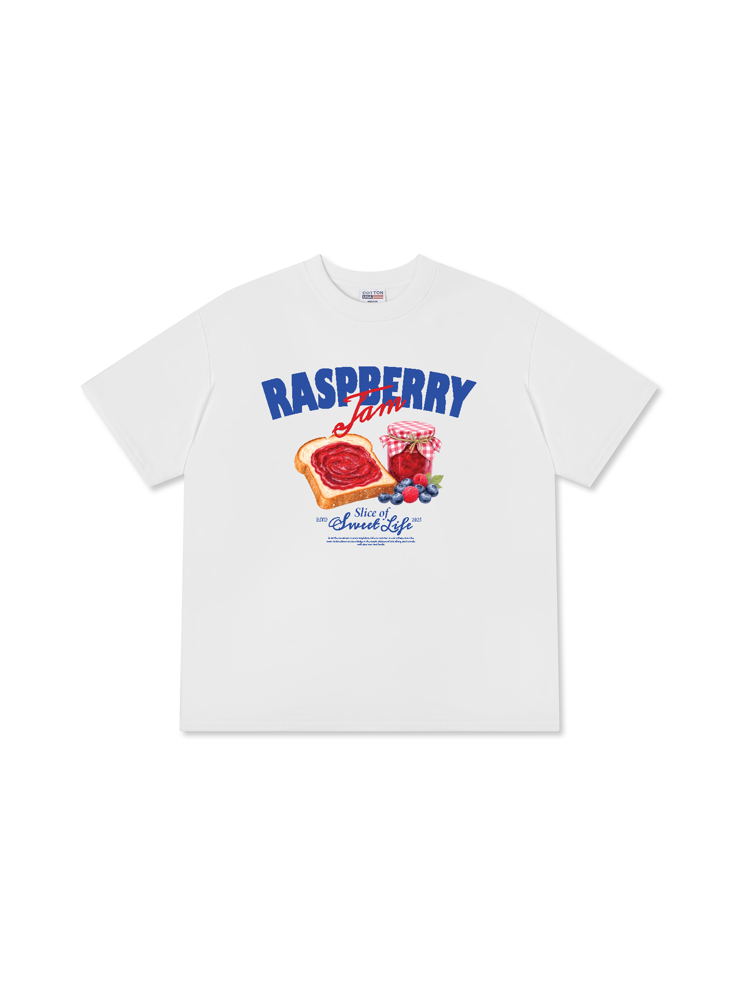 Áo Thun Relaxed Fit Raspberry Jam