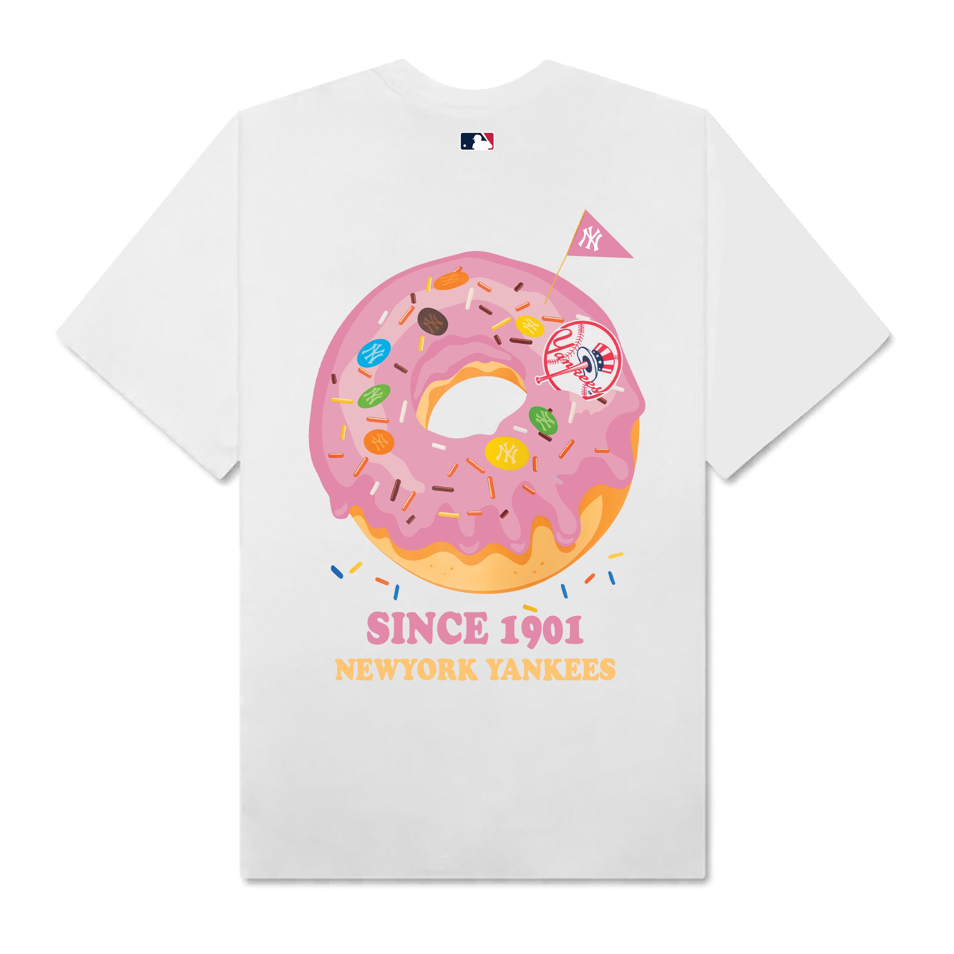 MLB New York Yankees Cake Pink T-Shirt