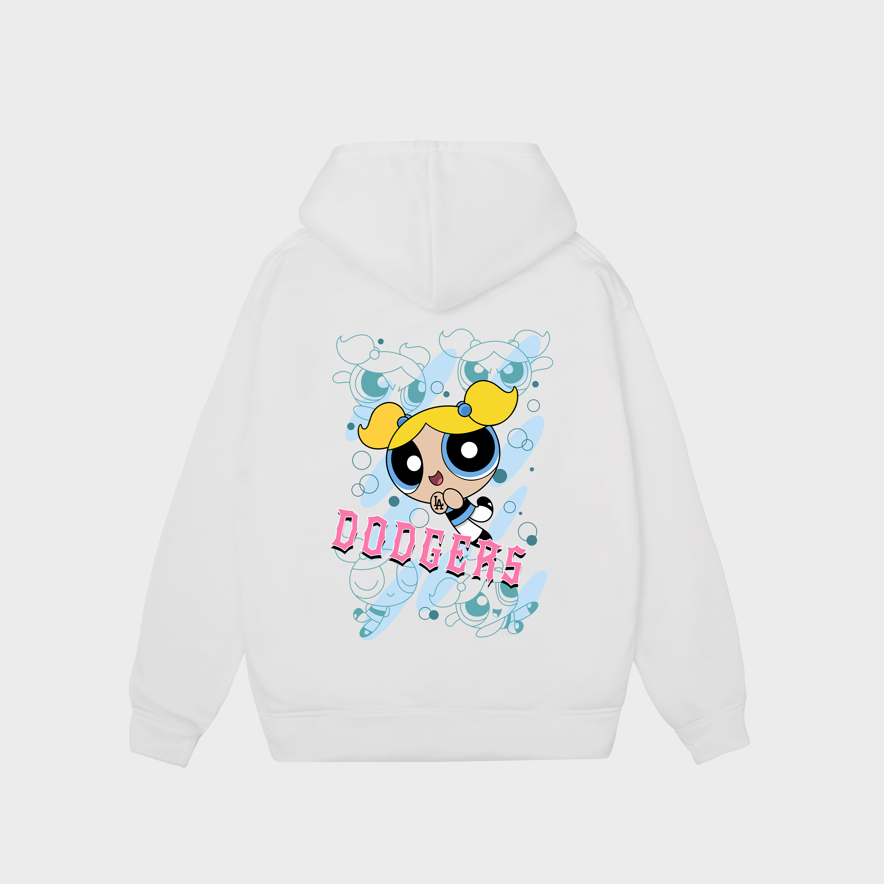 MLB Bubbles The Powerpuff Girls Los Angeles Dodgers Hoodie