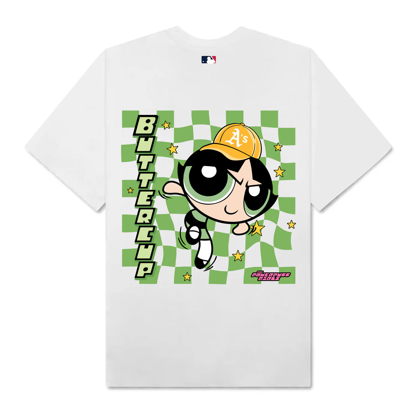 Flash Sale MLB Buttercup A's The Powerpuff Girls T-Shirt