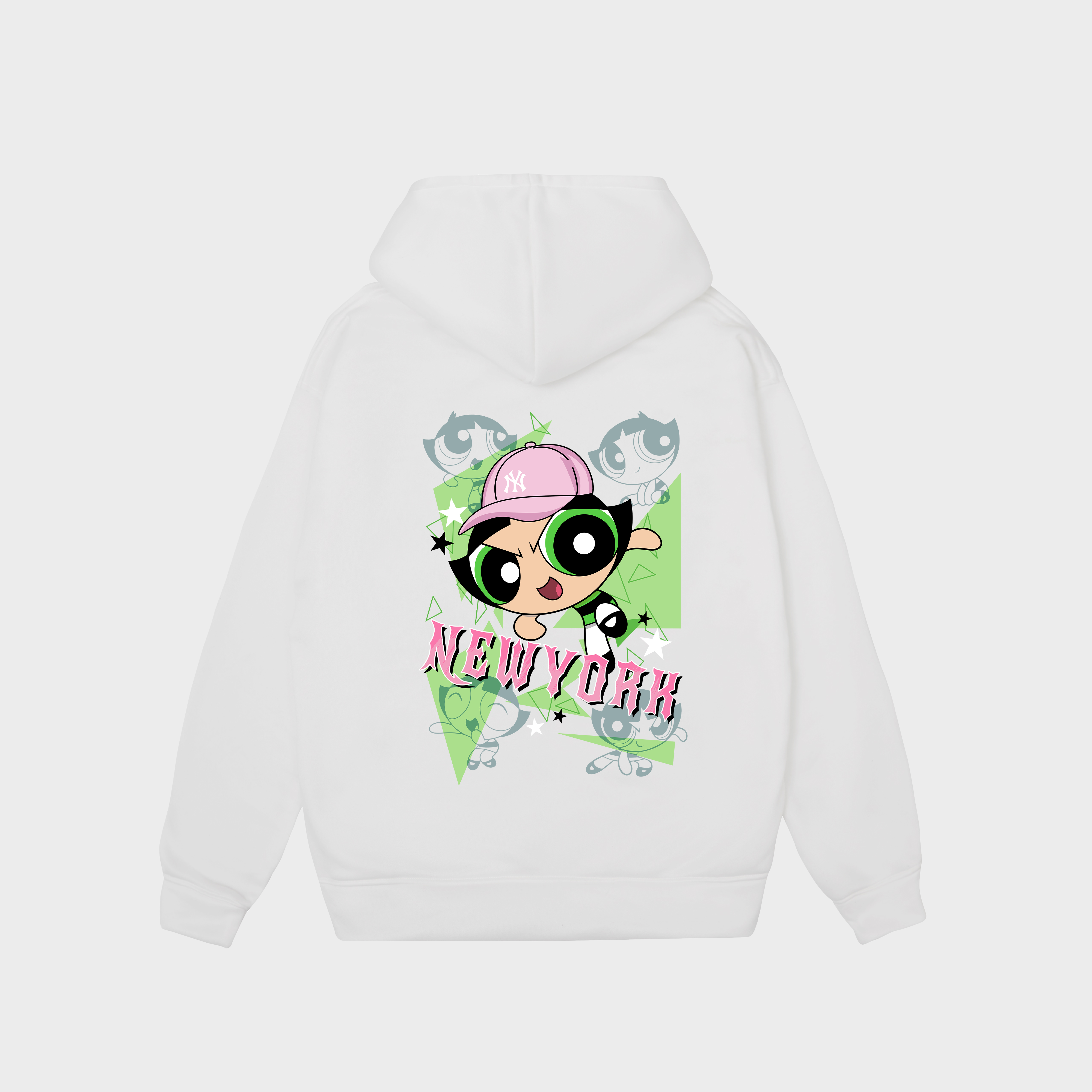 MLB Buttercup The Powerpuff Girls New York Yankees Hoodie