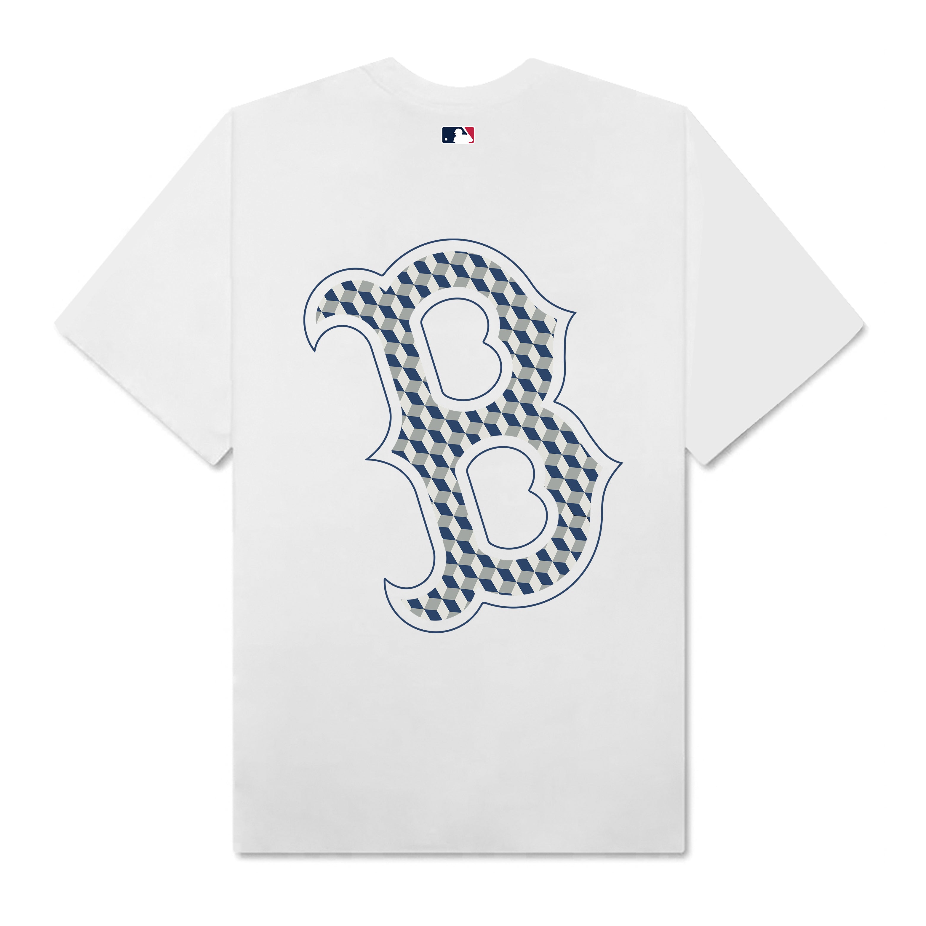 MLB Boston Red Sox Pattern T-Shirt