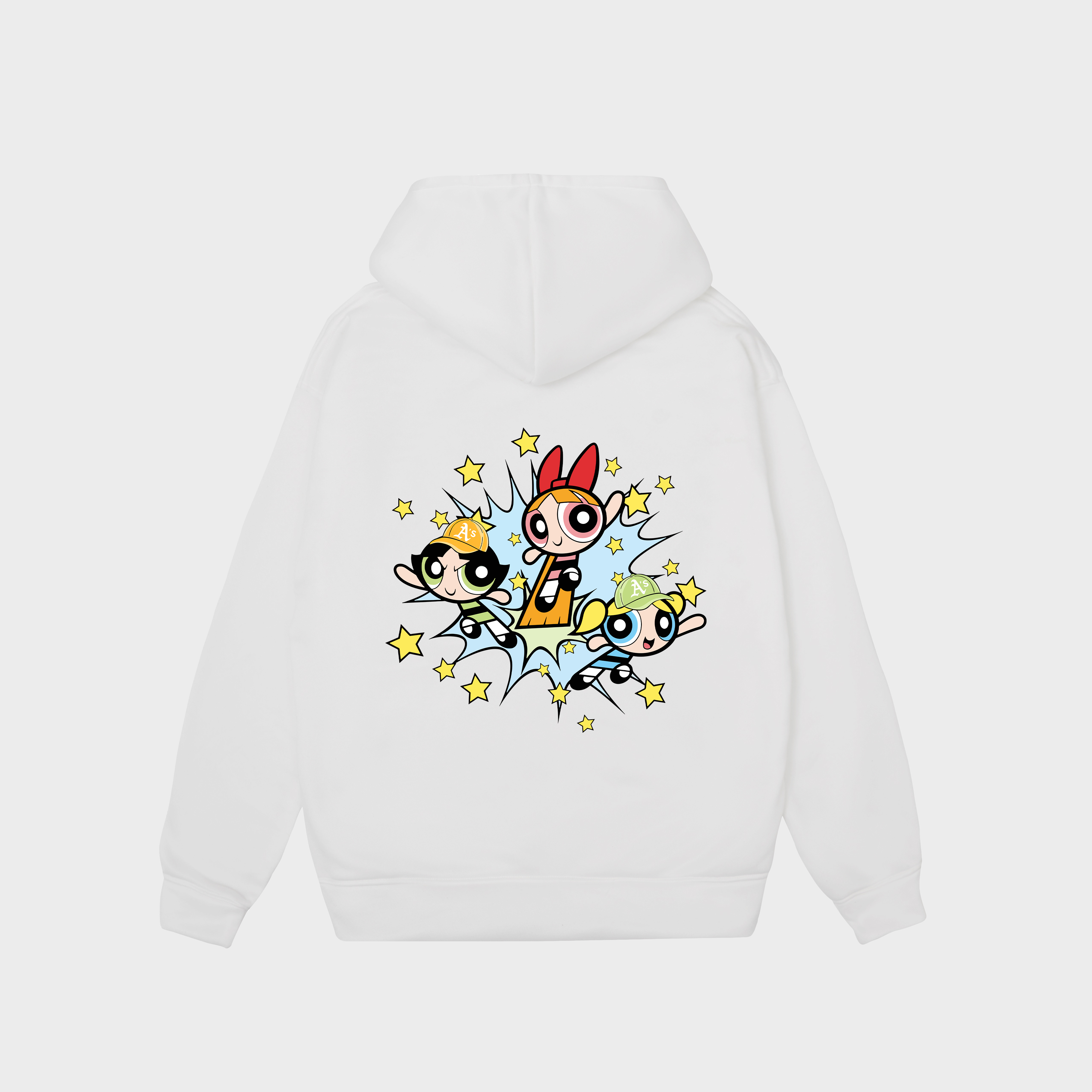 MLB A's The Powerpuff Girls Hoodie