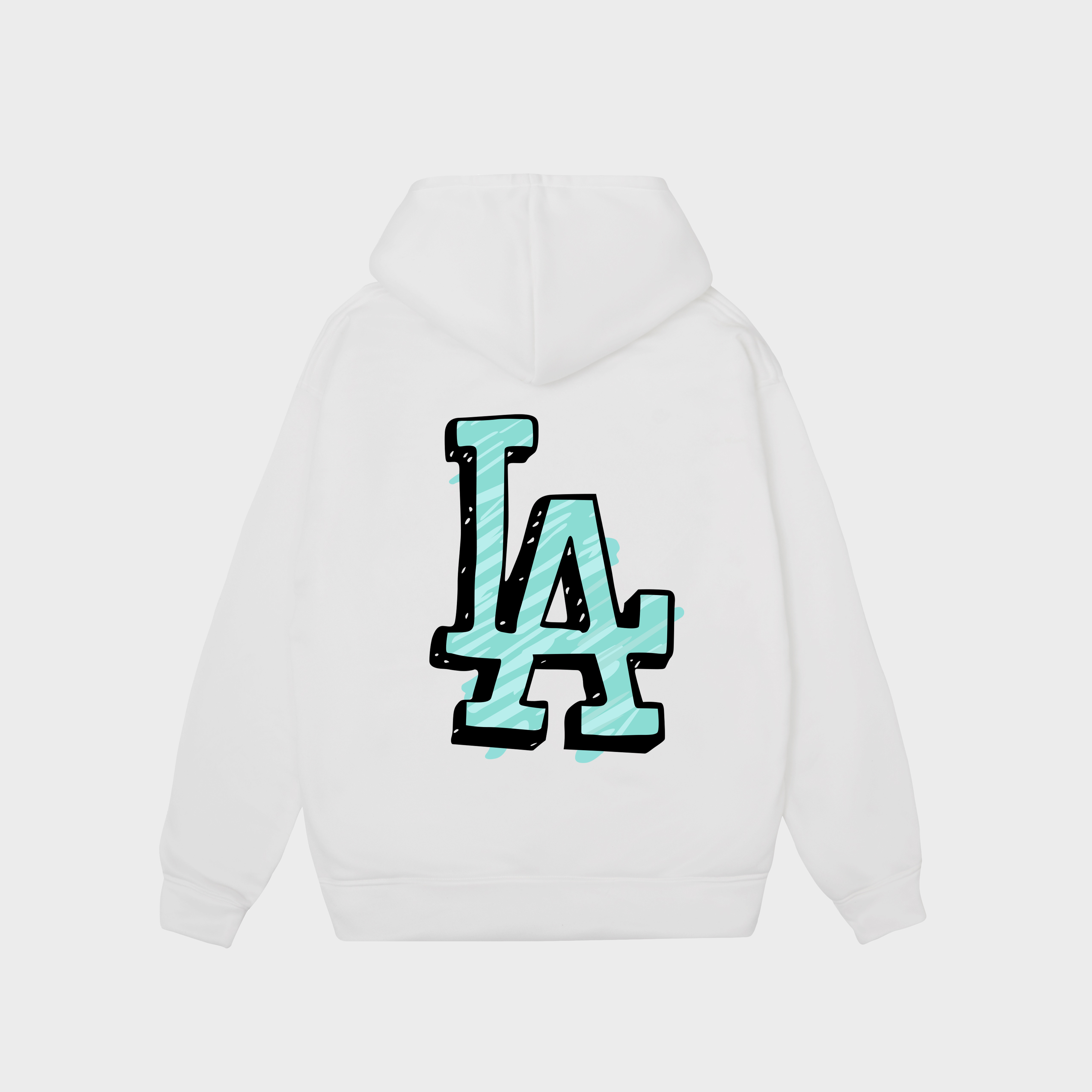 MLB LA Dodgers Logo Overfit Hoodie