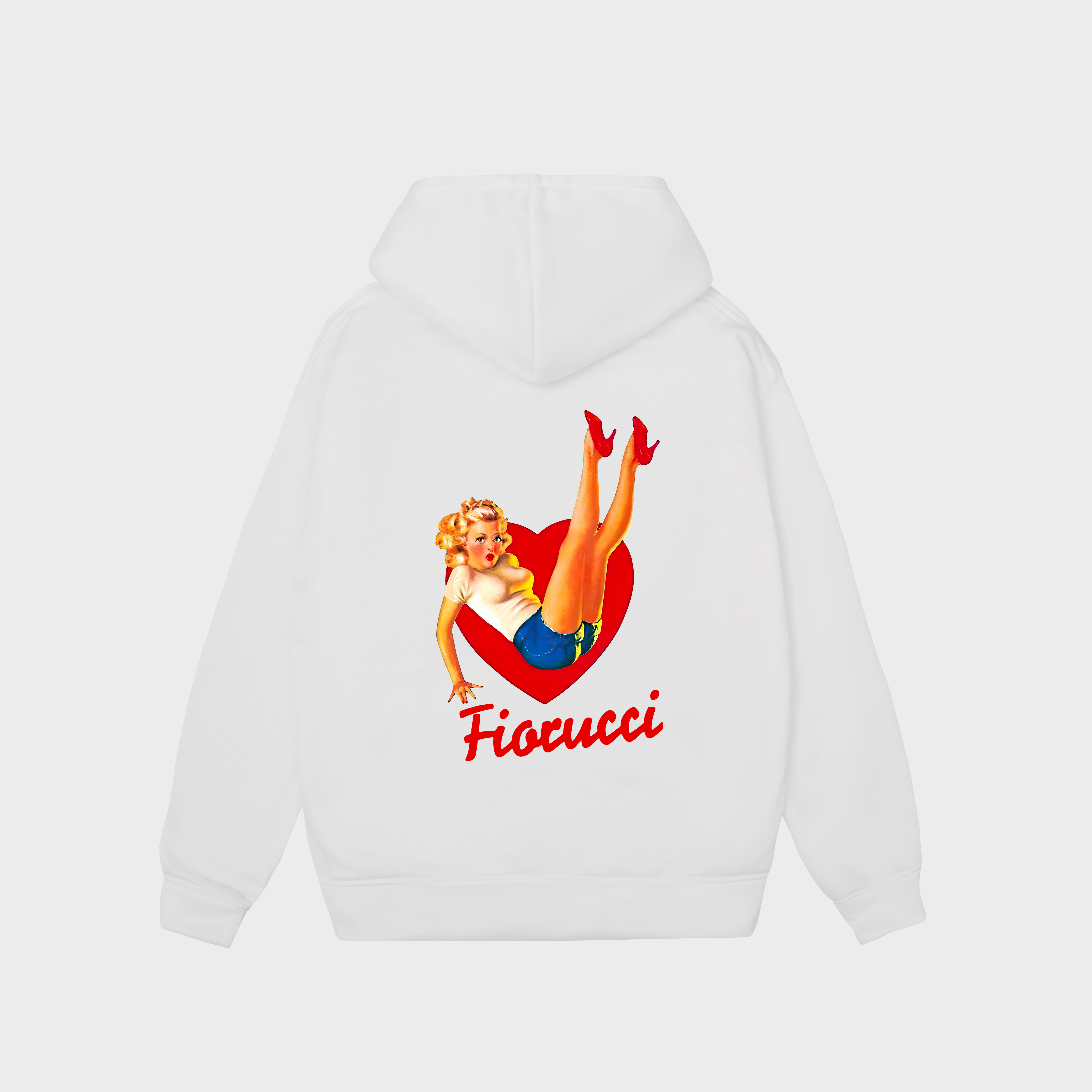 FIOCUCCI GIRL HOODIE / TRẮNG