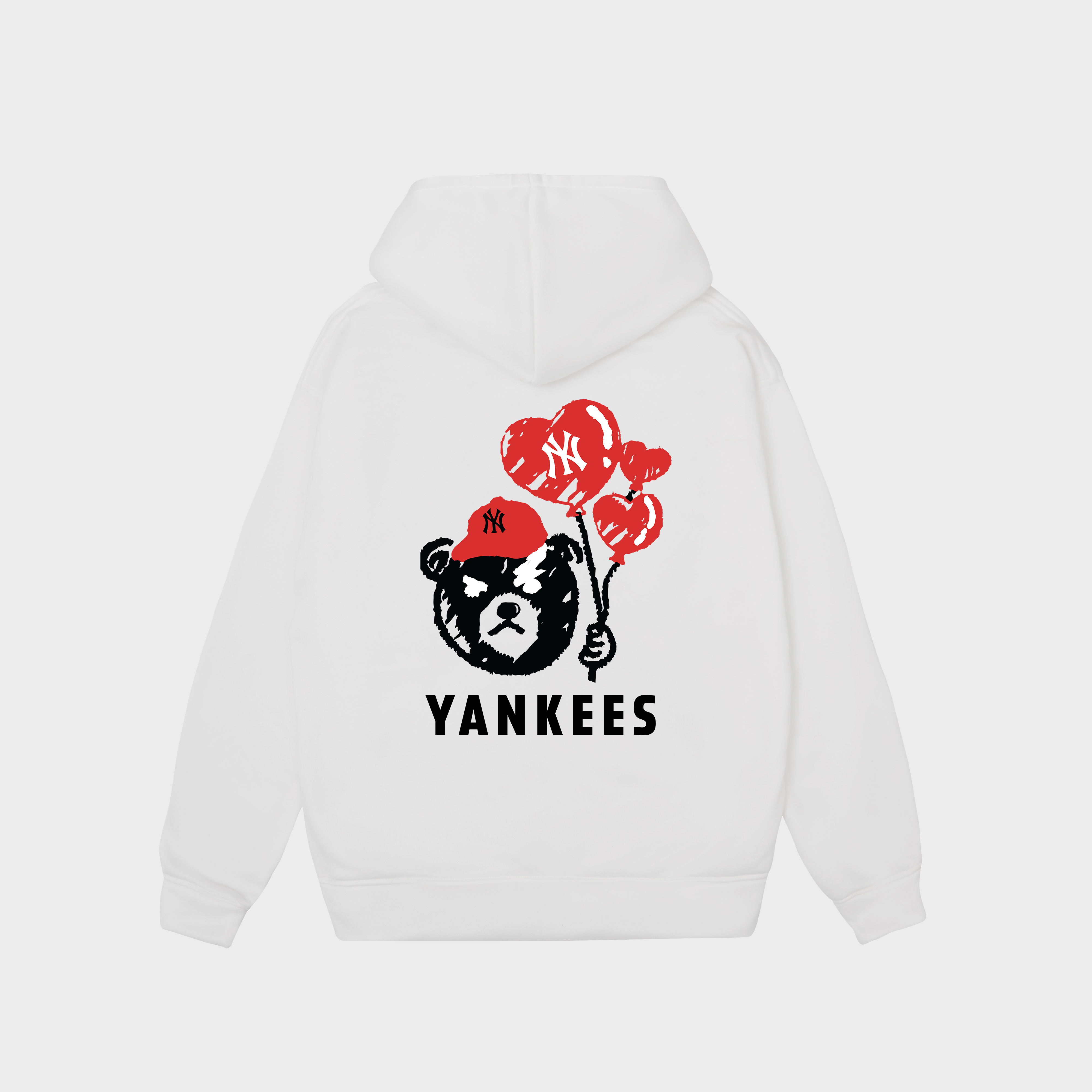 MLB New York Yankees Mega Bear Flower Hoodie