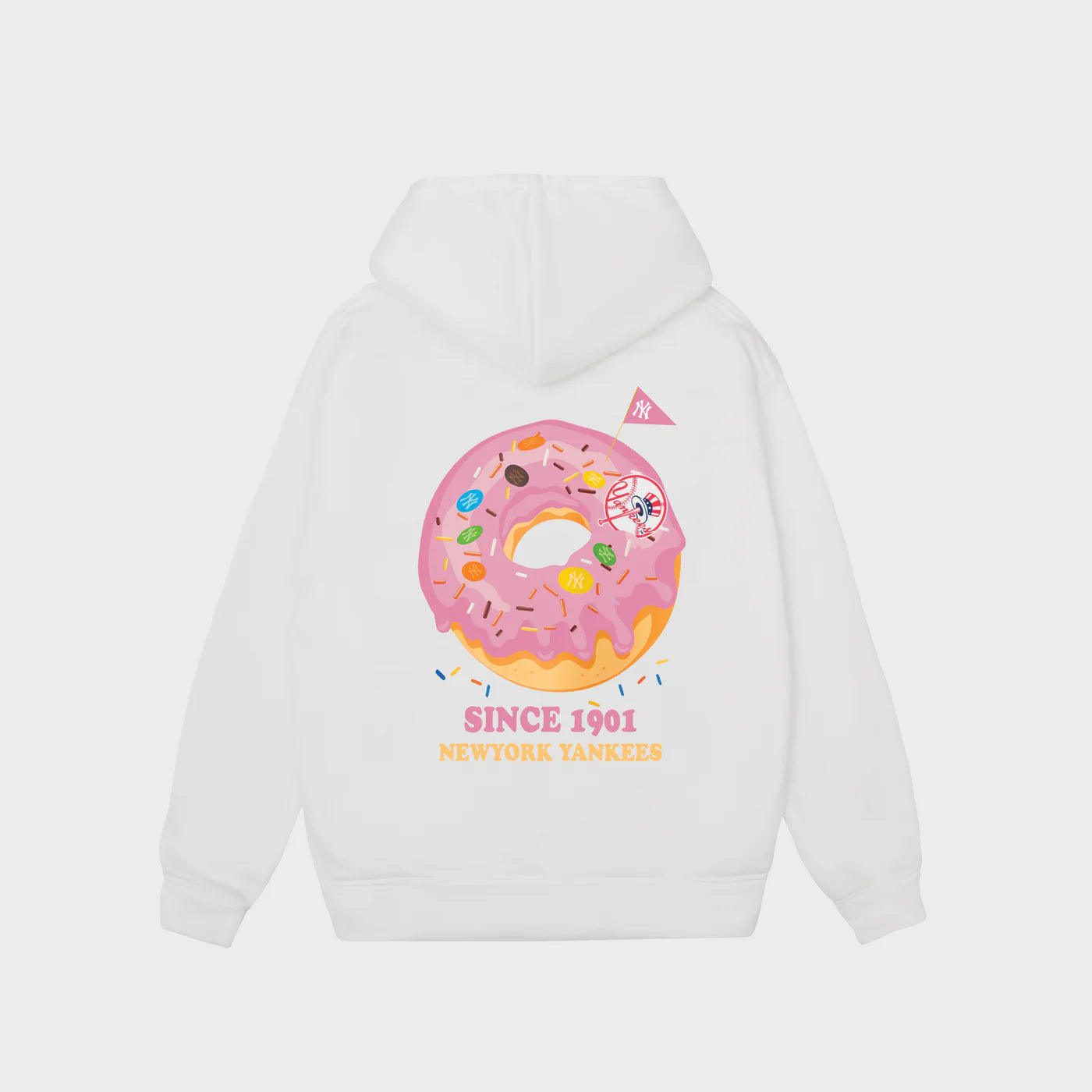 Flash Sale MLB New York Yankees Cake Pink Hoodie