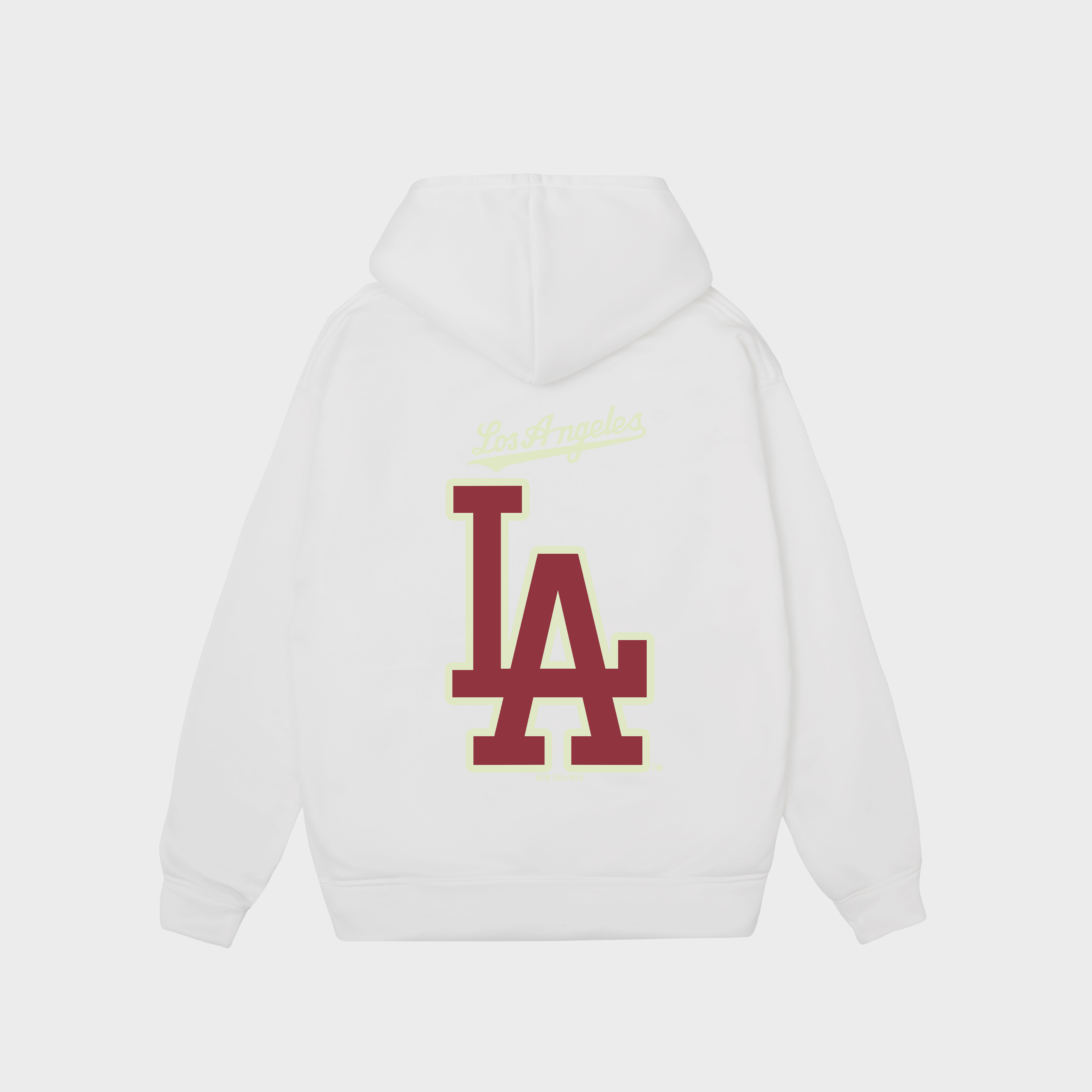 MLB Los Angeles Dodgers Logo Red Hoodie