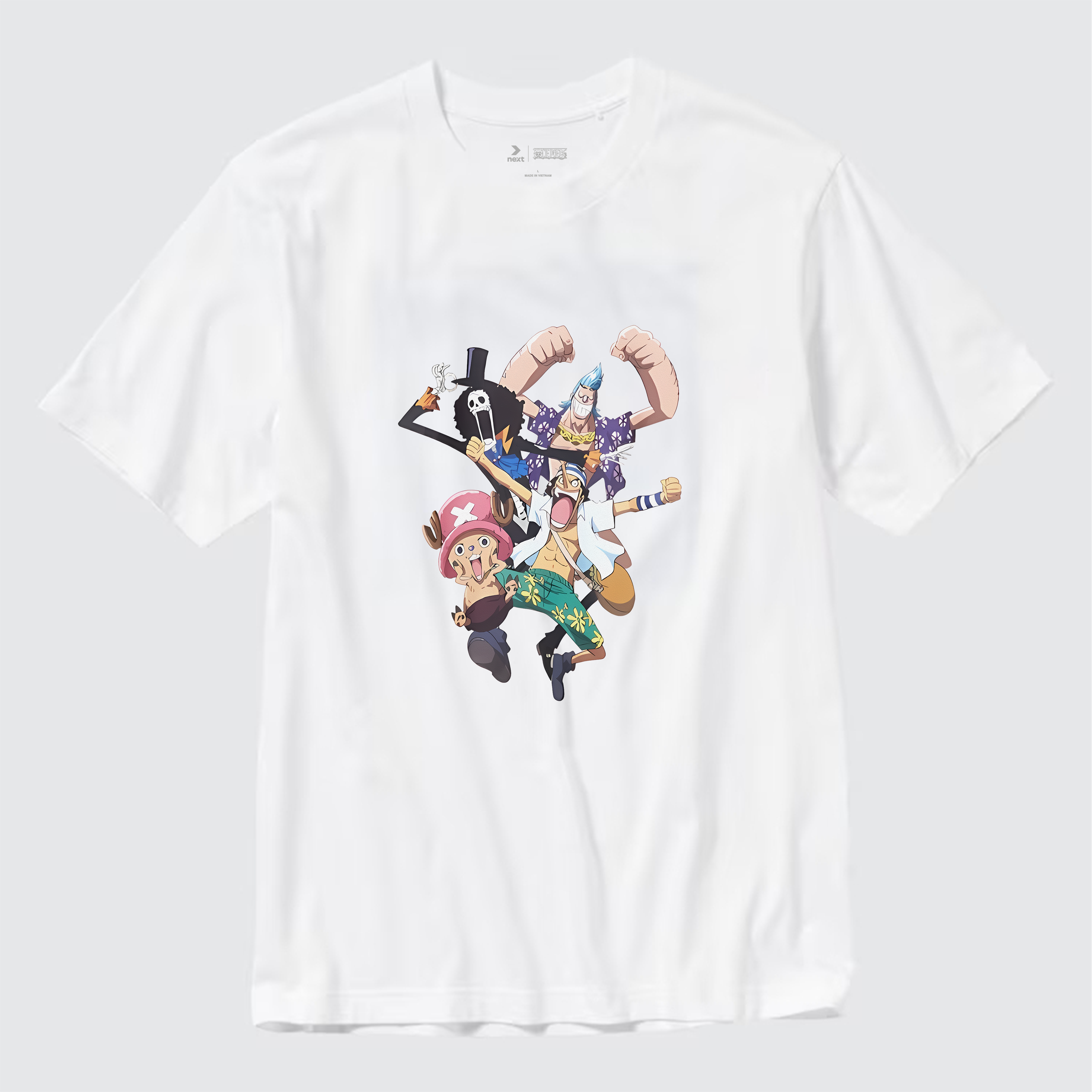 ONE PIECE FRIEND T-SHIRT / TRẮNG