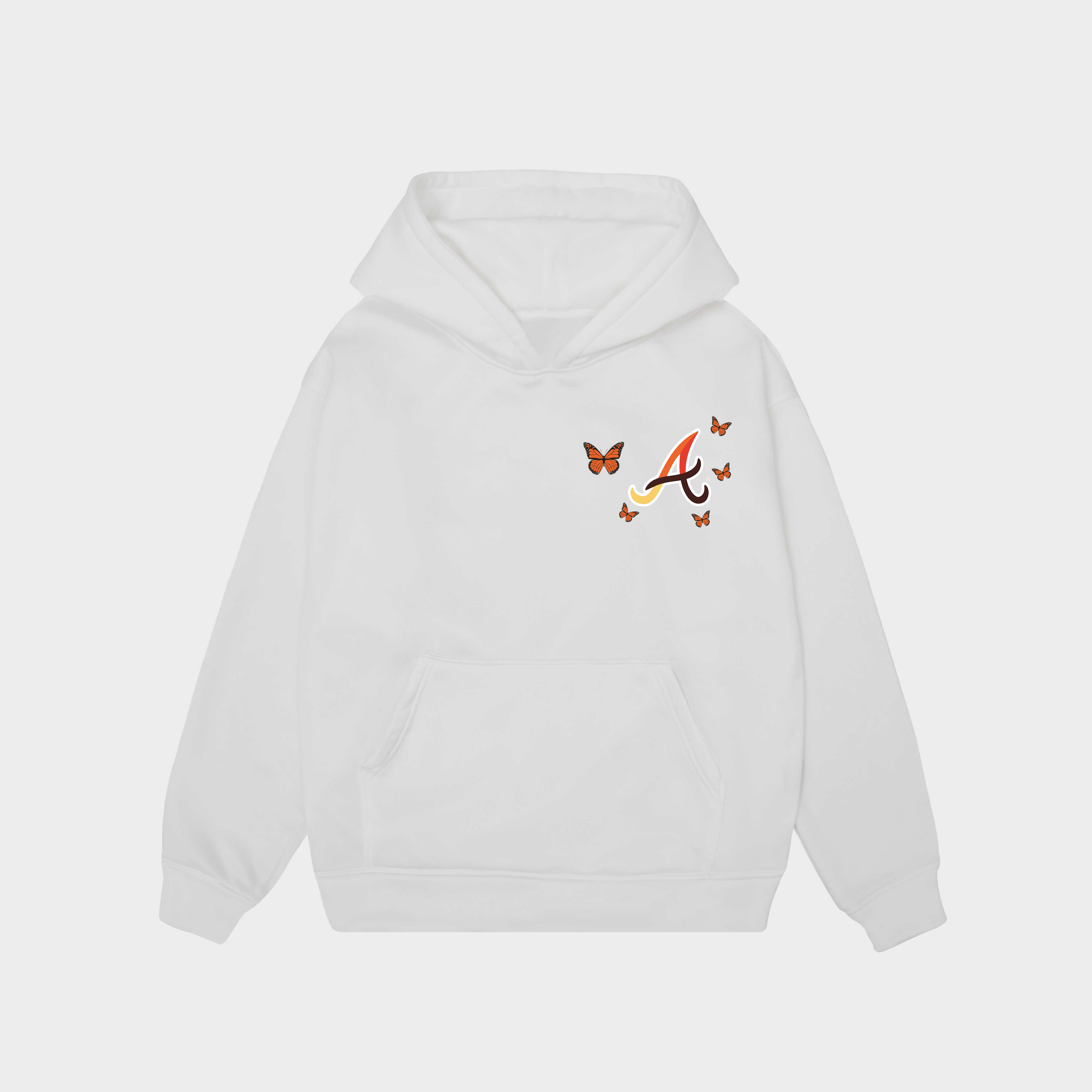 MLB Atlanta Braves Butterflies Hoodie