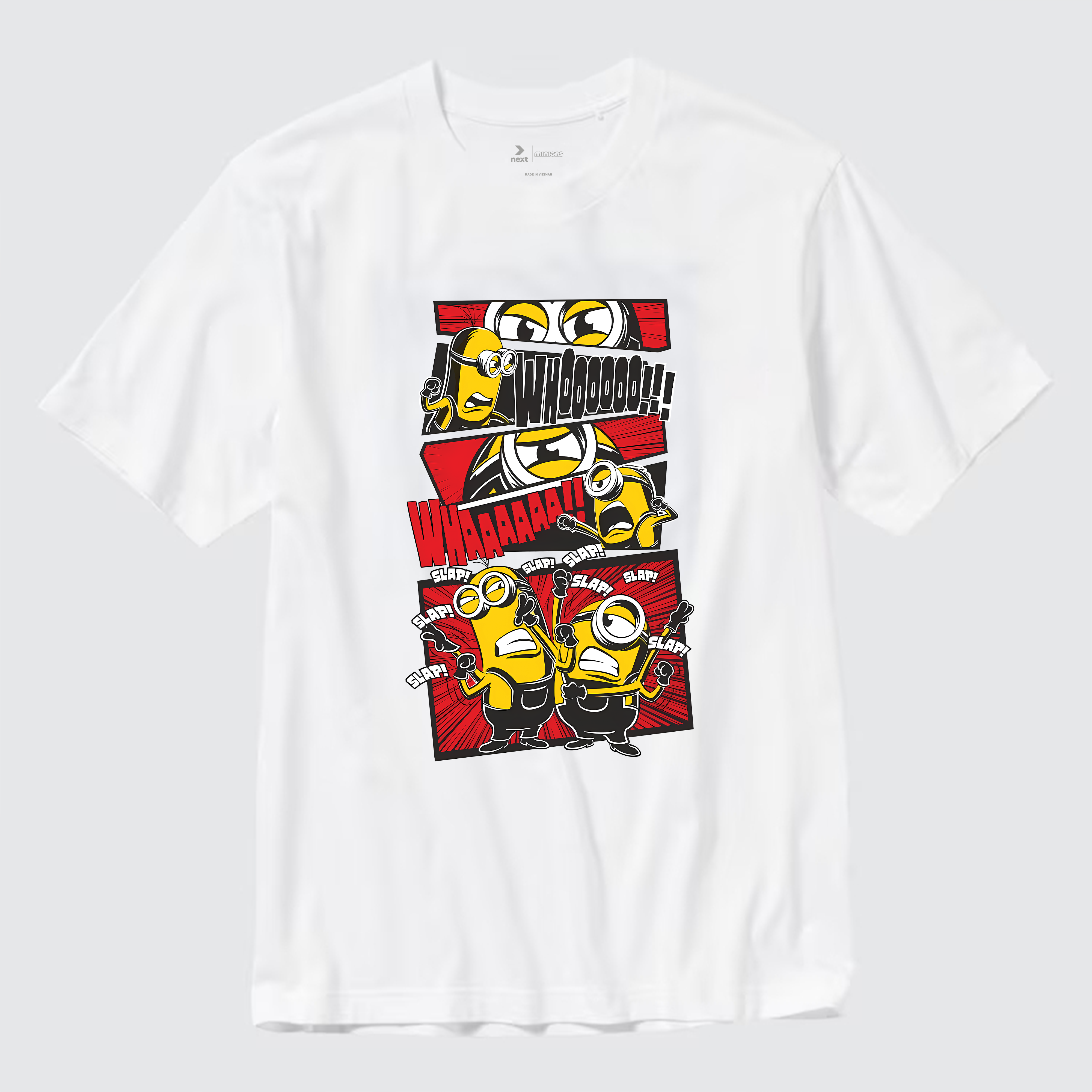 MINIONS MARTIAL ART'S BY MINIONS T-SHIRT / TRẮNG