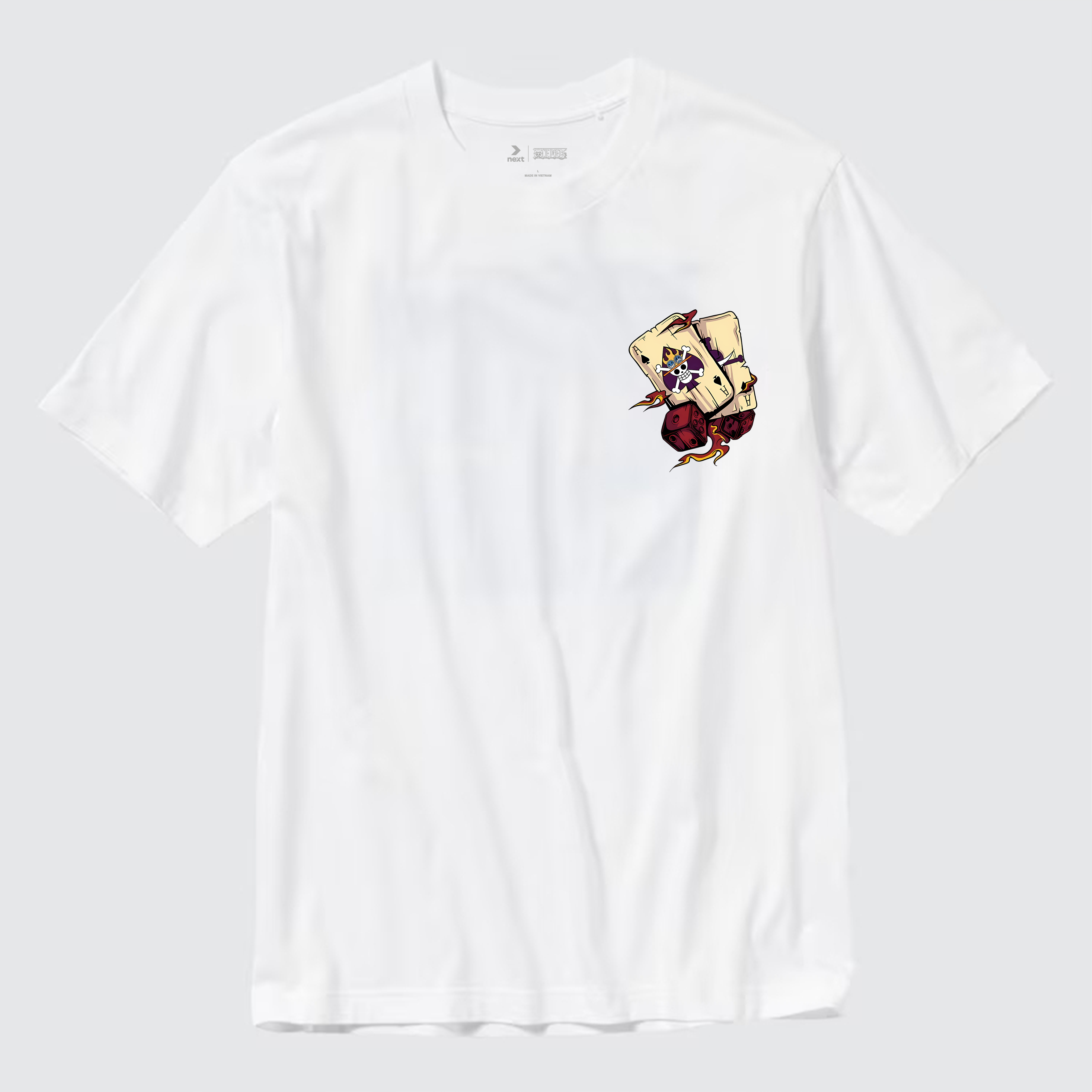 ONE PIECE LUFFY T-SHIRT / TRẮNG