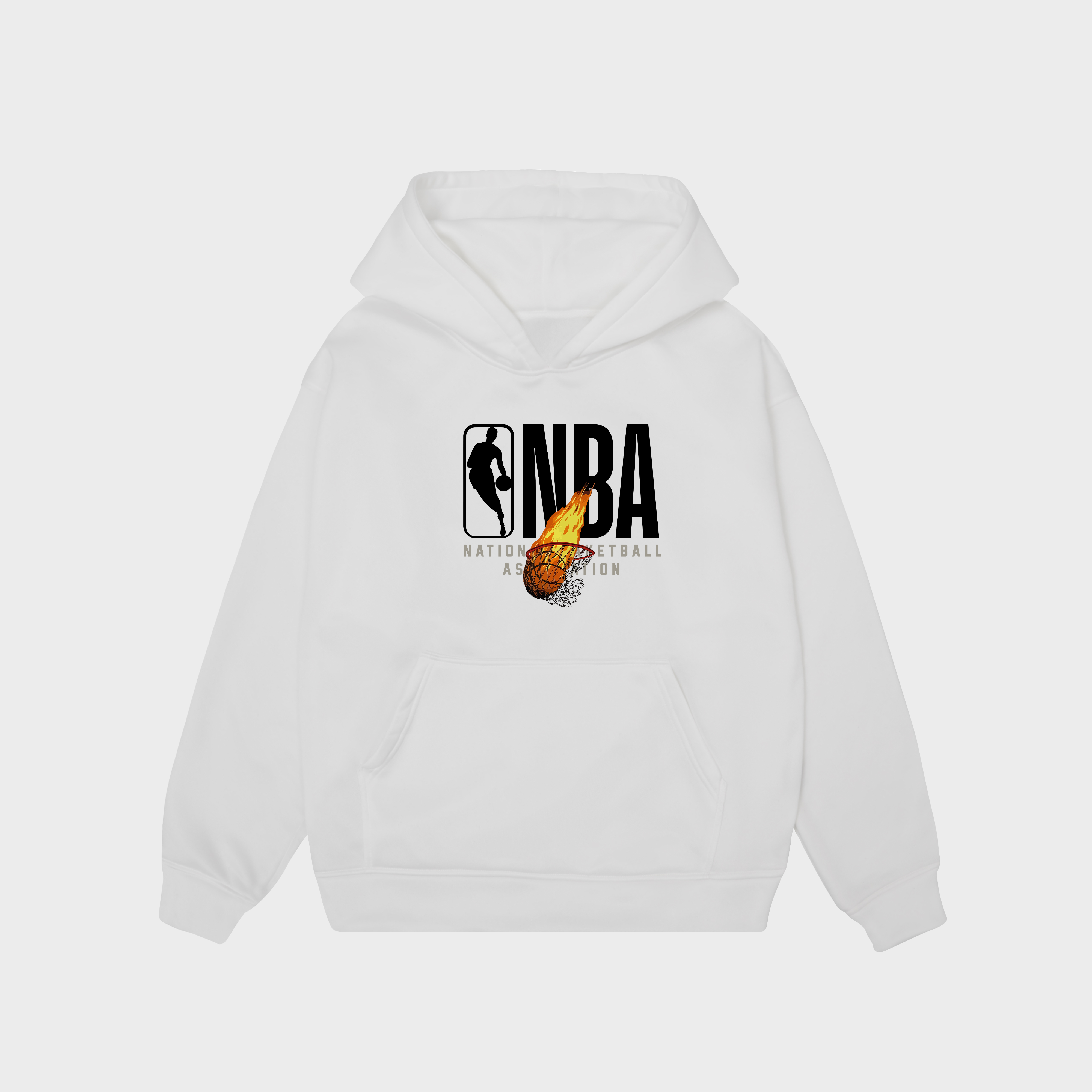 Flash Sale NBA Logo Vintage Hoodie