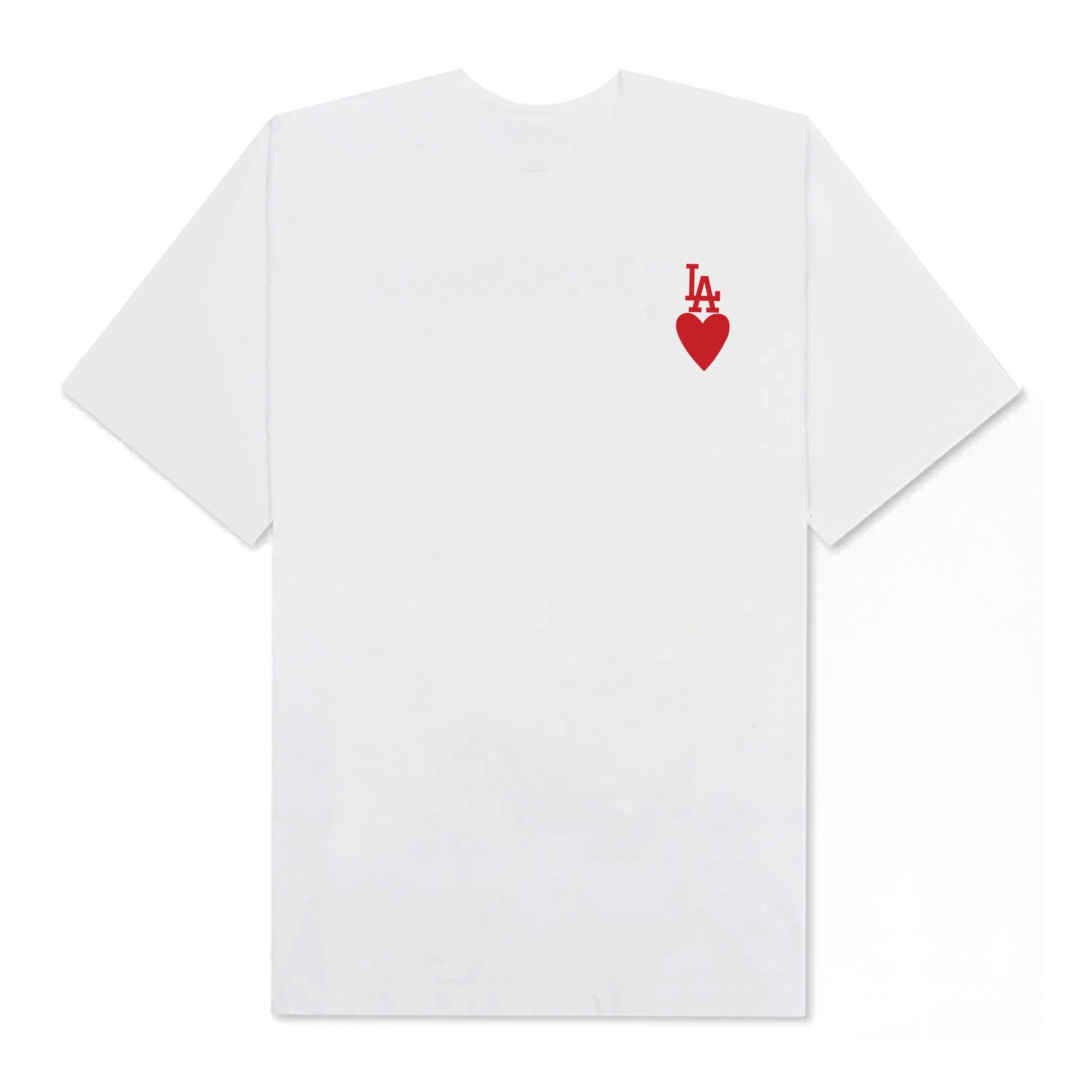 MLB Los Angeles Dodgers Heart T-Shirt