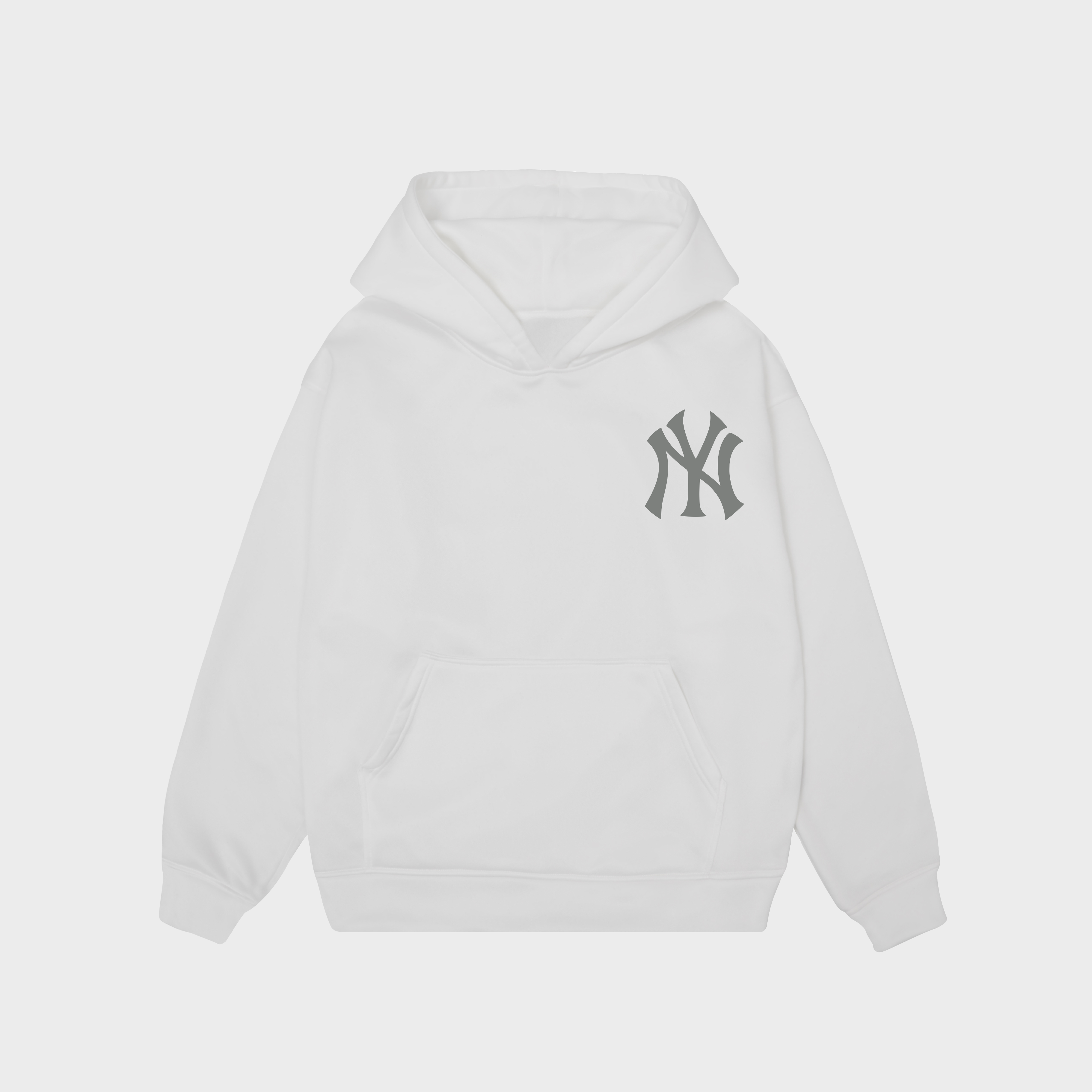 MLB New York Yankees Grey Hoodie