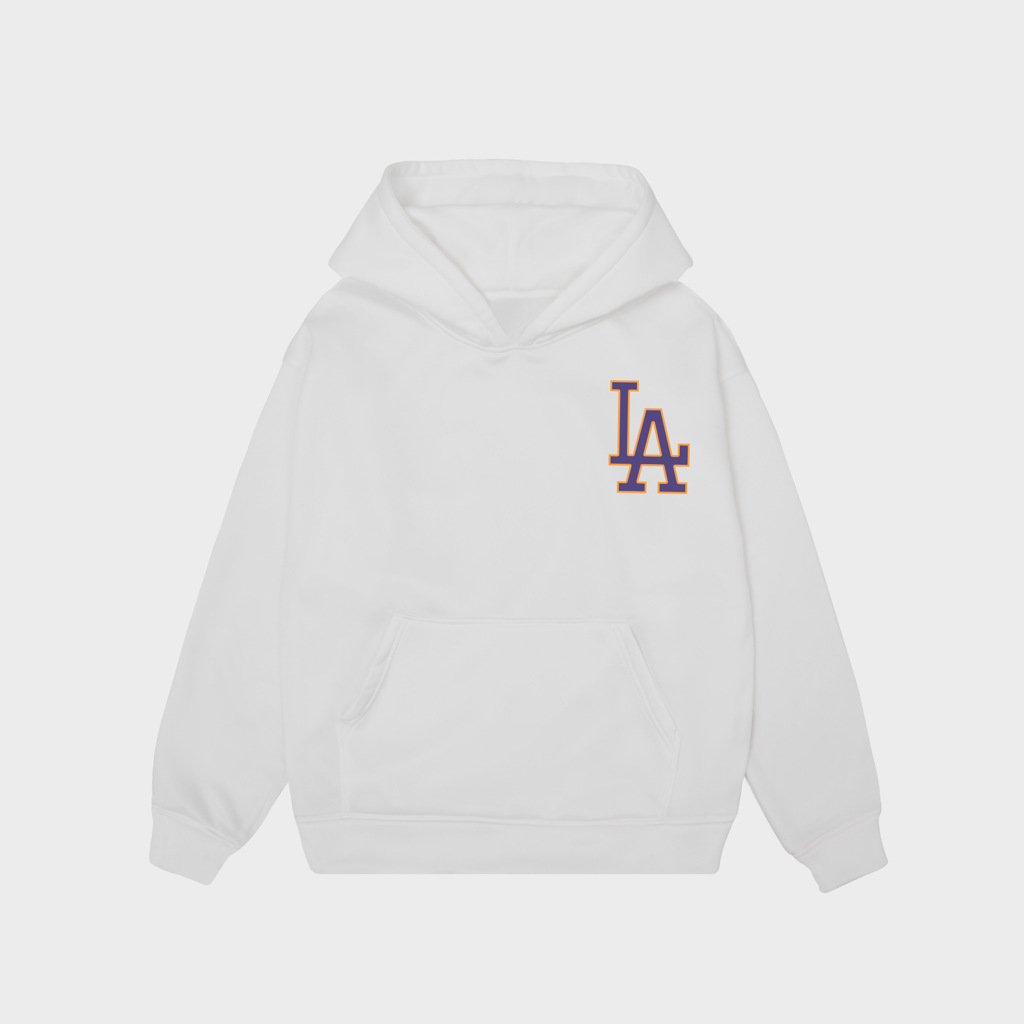 MLB Los Angeles Dodgers Purple Vintage Hoodie