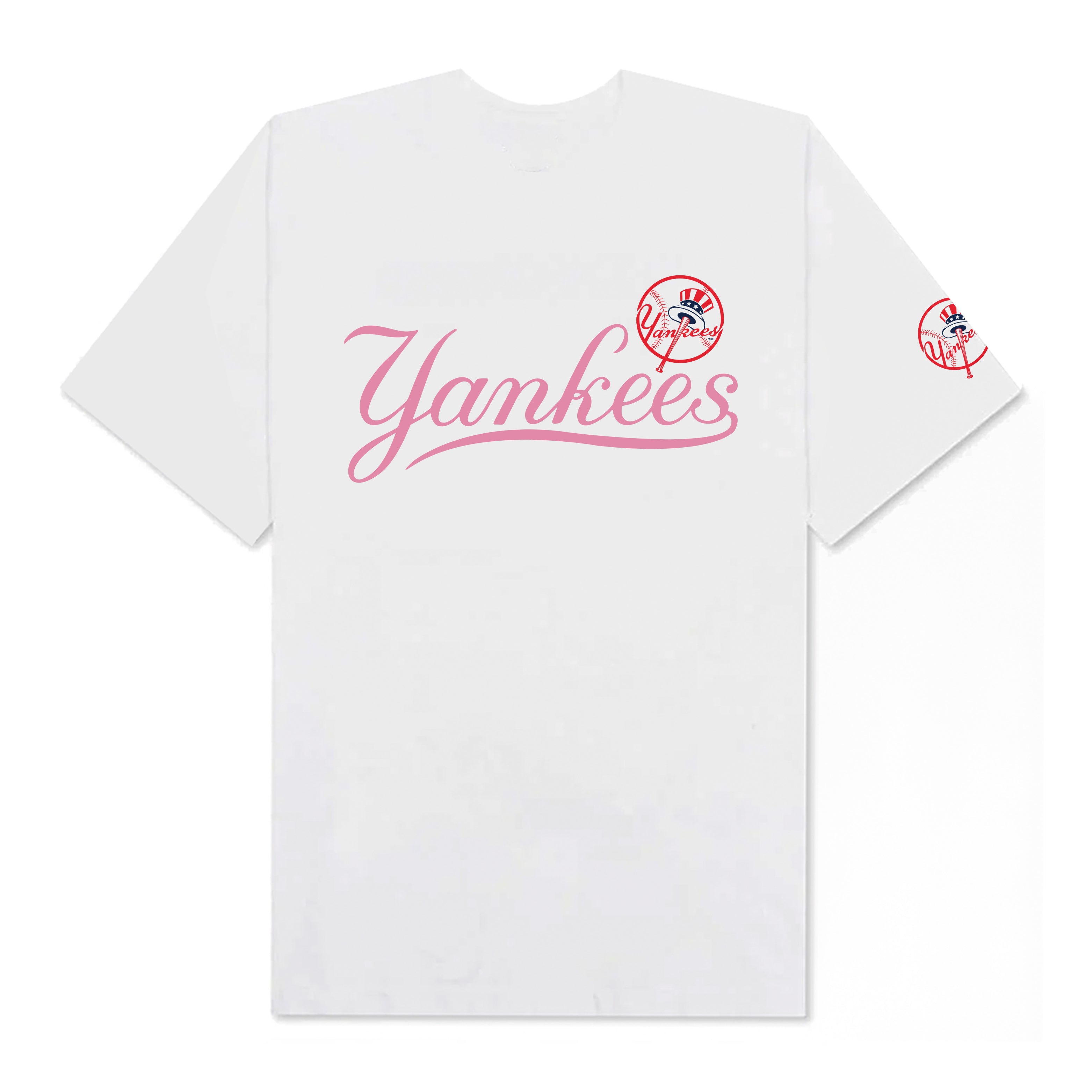 MLB New York Yankees Cake Pink T-Shirt