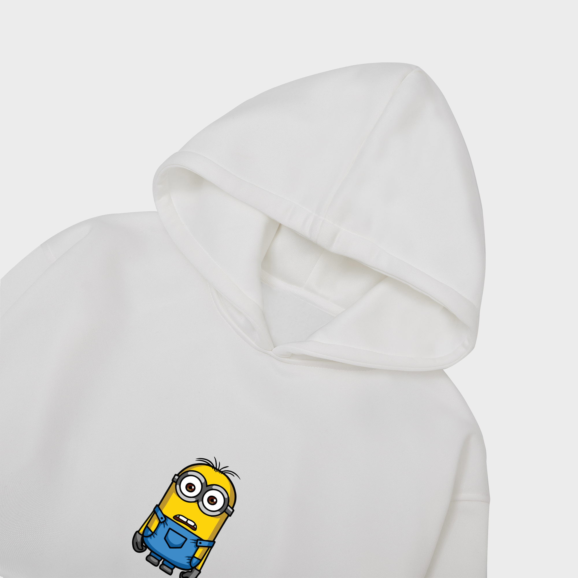 MINIONS CUTE HOODIE / TRẮNG