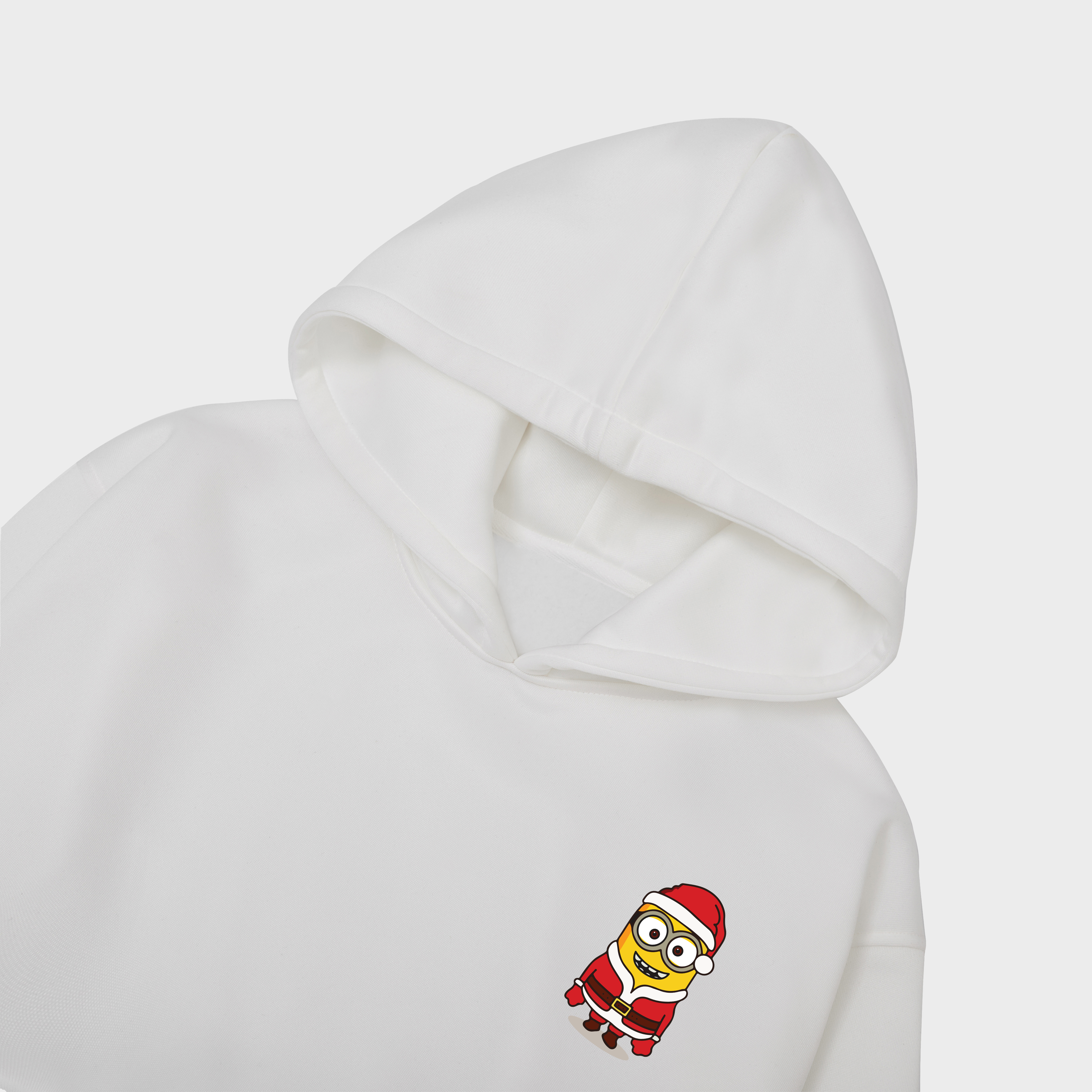 MINIONS CHRISTMAS HOODIE / TRẮNG