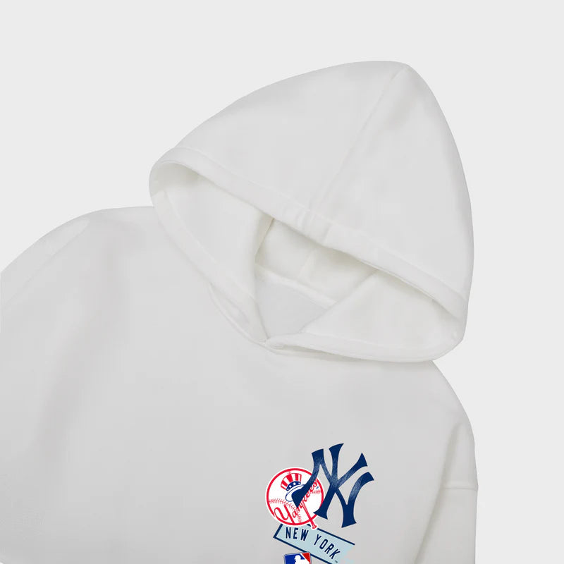 FLASH SALE MLB New York Yankees Logos History Hoodie