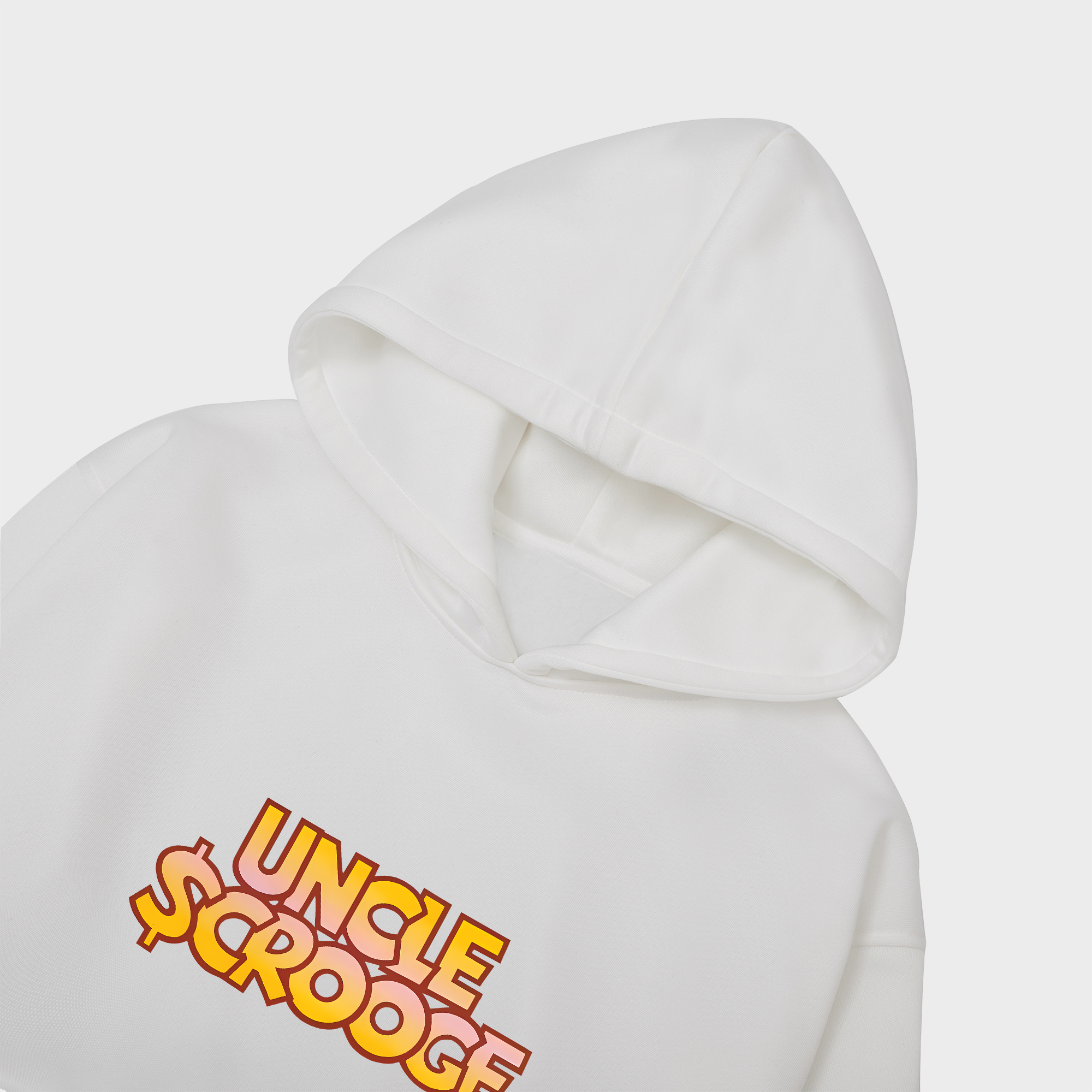 DISNEY UNCLE SCROOGE HOODIE / TRẮNG