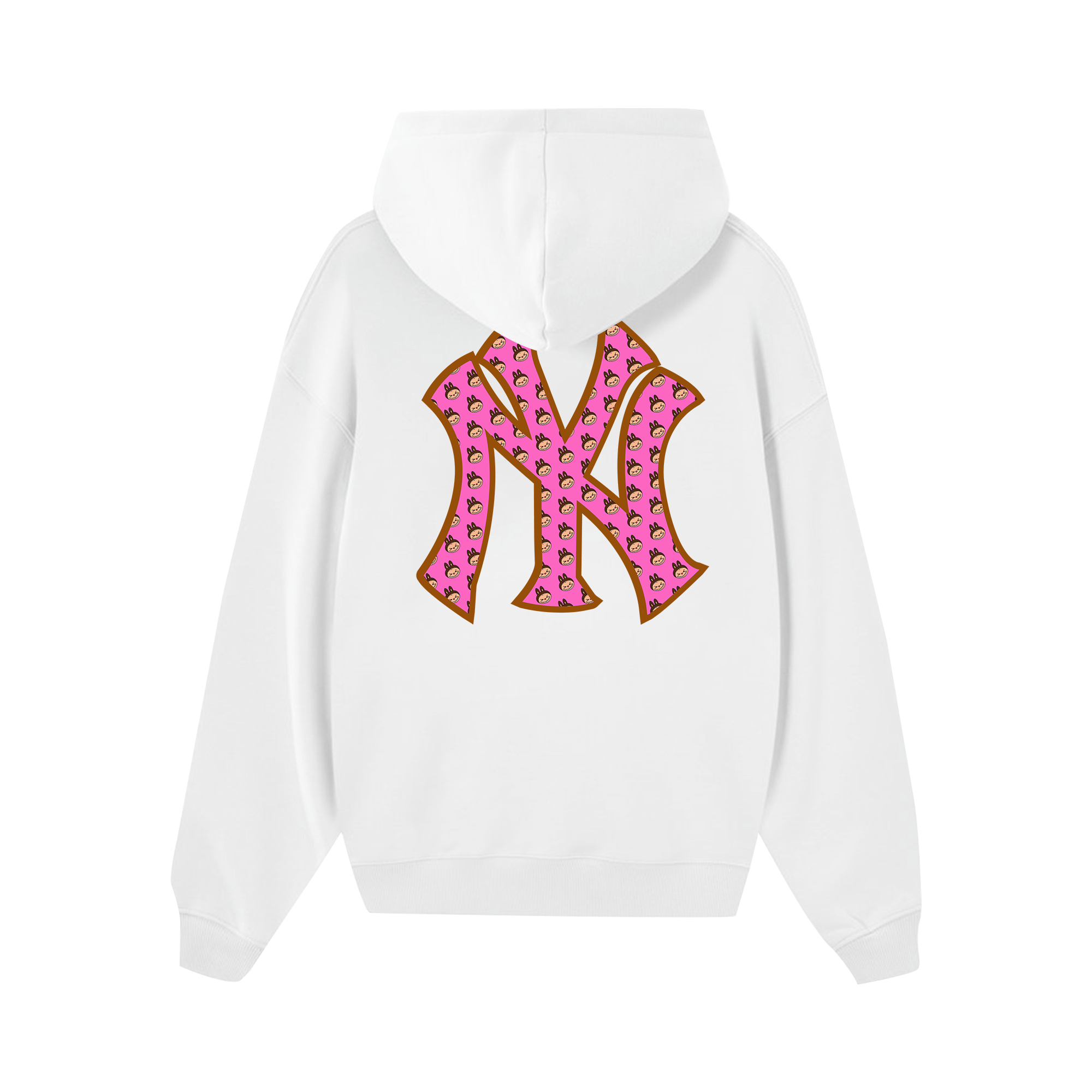 MLB Labubu NY Smile Hoodie