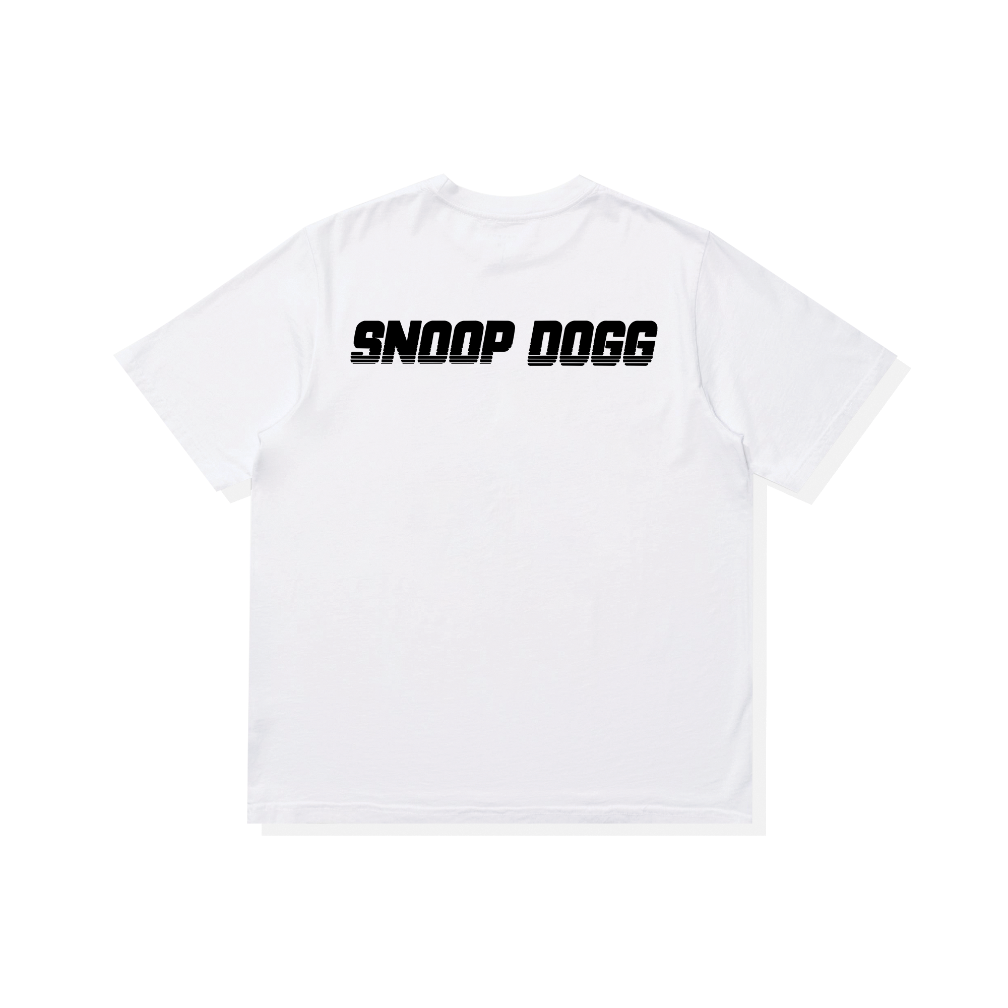 Áo Thun Oversize Rapper Black And White Snoop Dog