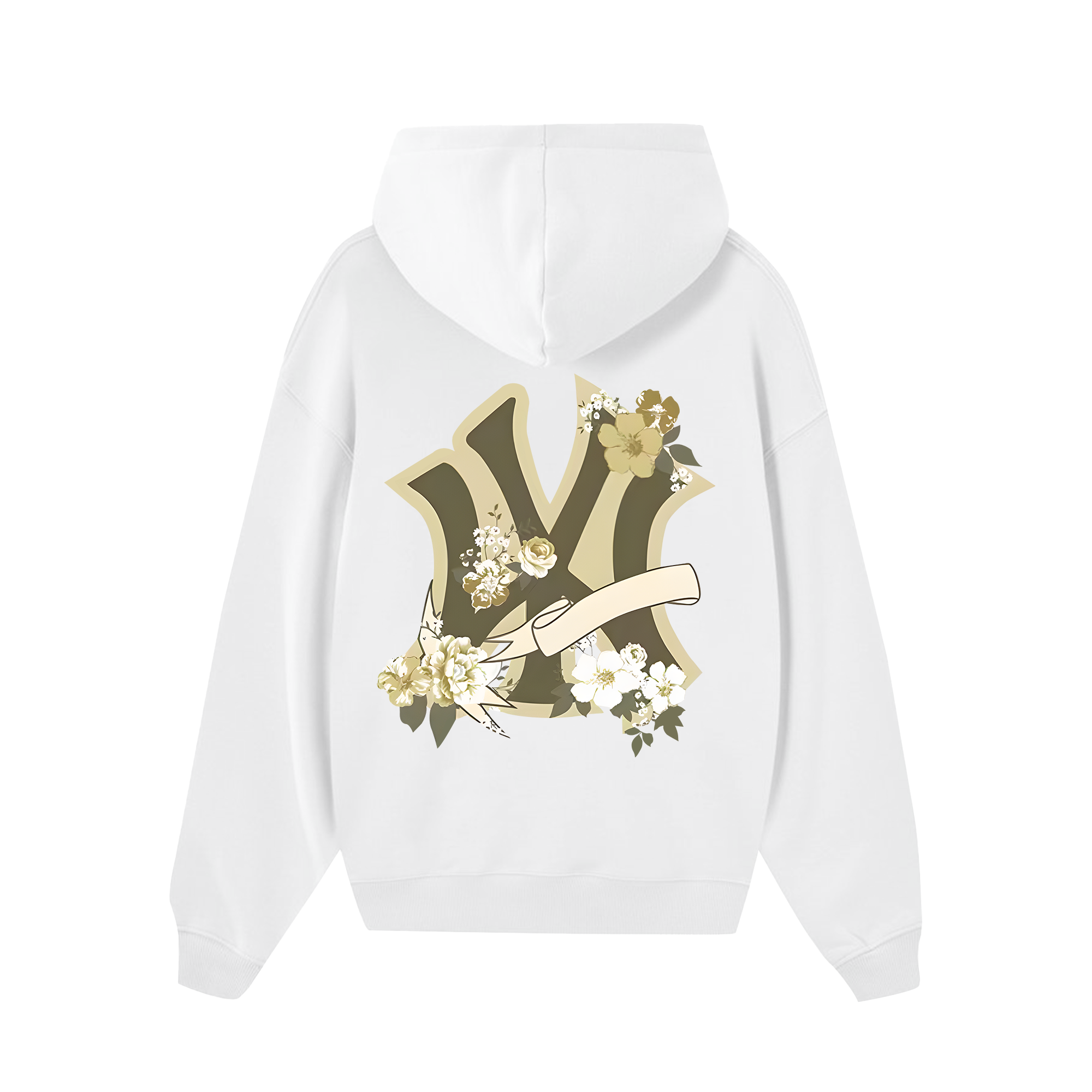 MLB Floral Mint Pastel Rose Hoodie