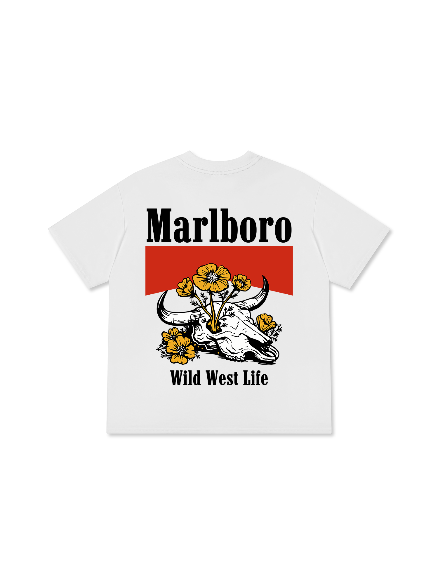 Áo Thun Relaxed Fit Marlboro Wild West Life