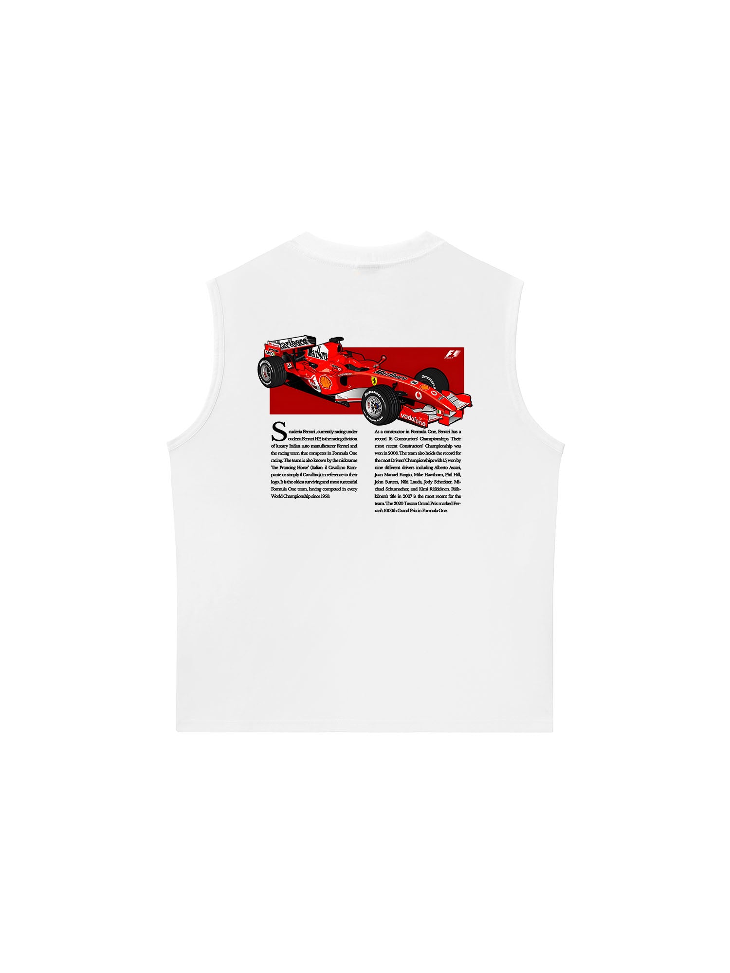 Áo Ba Lỗ Relaxed Fit Ferrari Scuderia Race