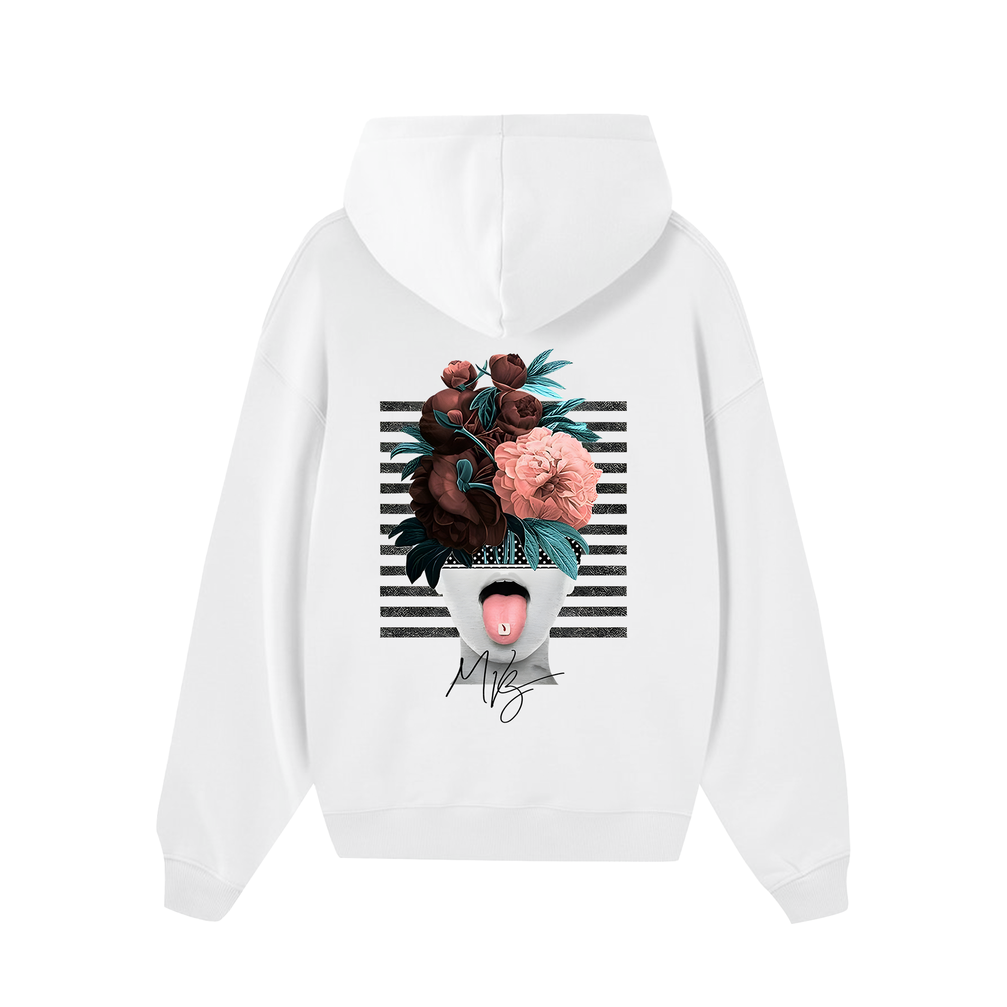 MLB Floral Bloom Girl Retro Hoodie