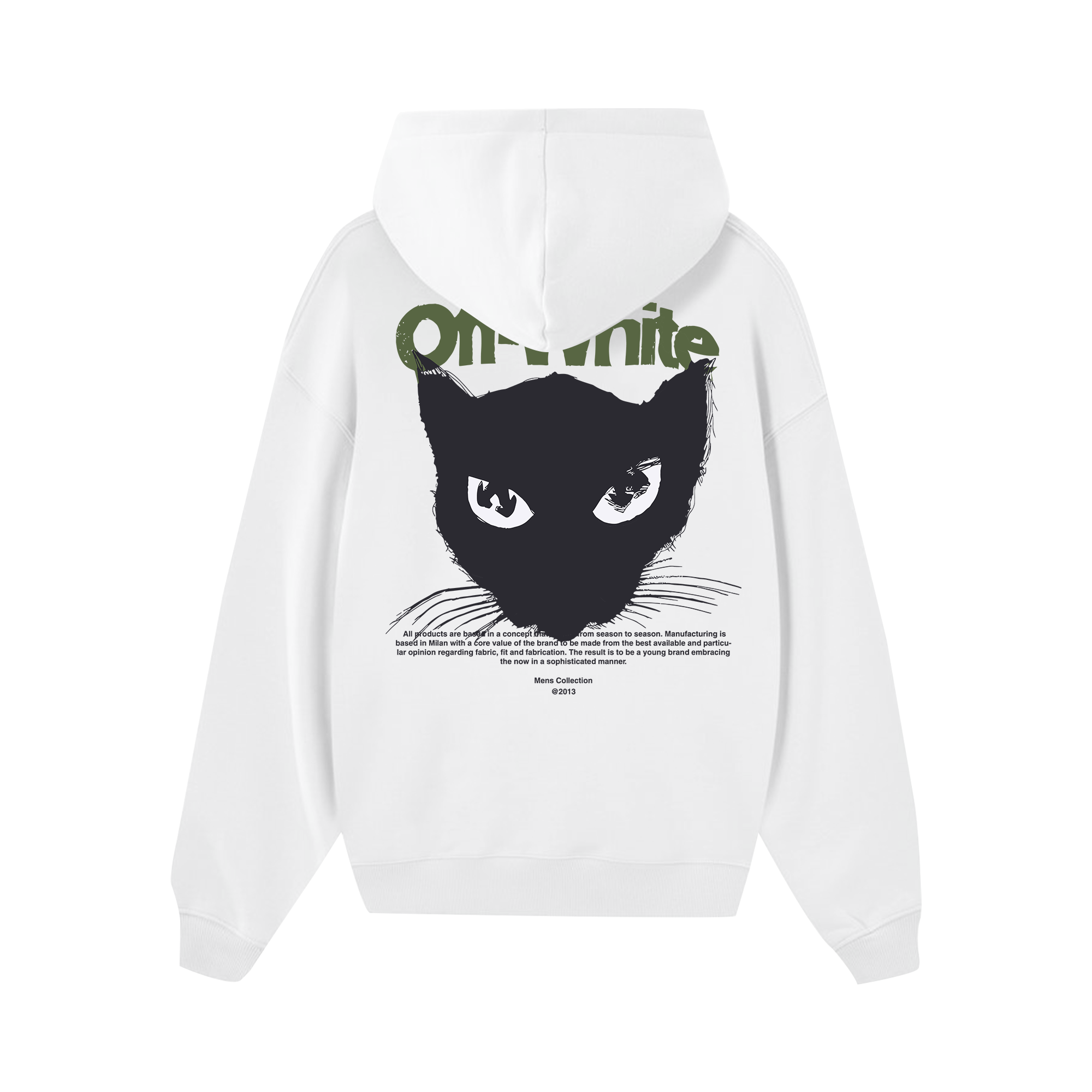 Off White Cat Over Skate Hoodie