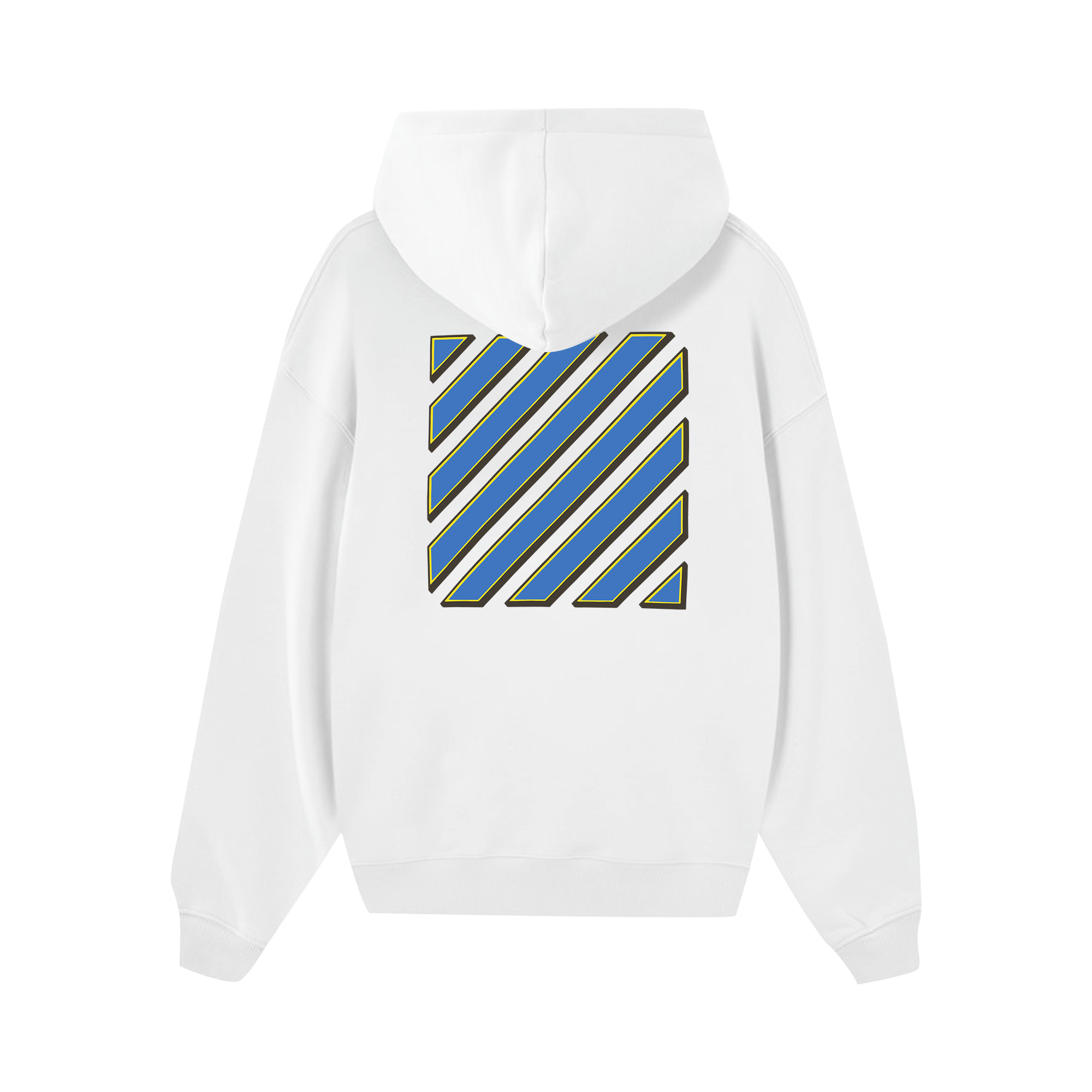 Off White Baseball Logo Hoodie