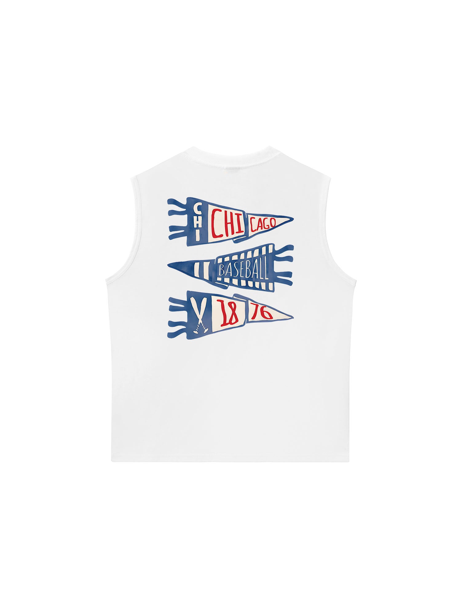 Áo Ba Lỗ Relaxed Fit Chicago Baseball