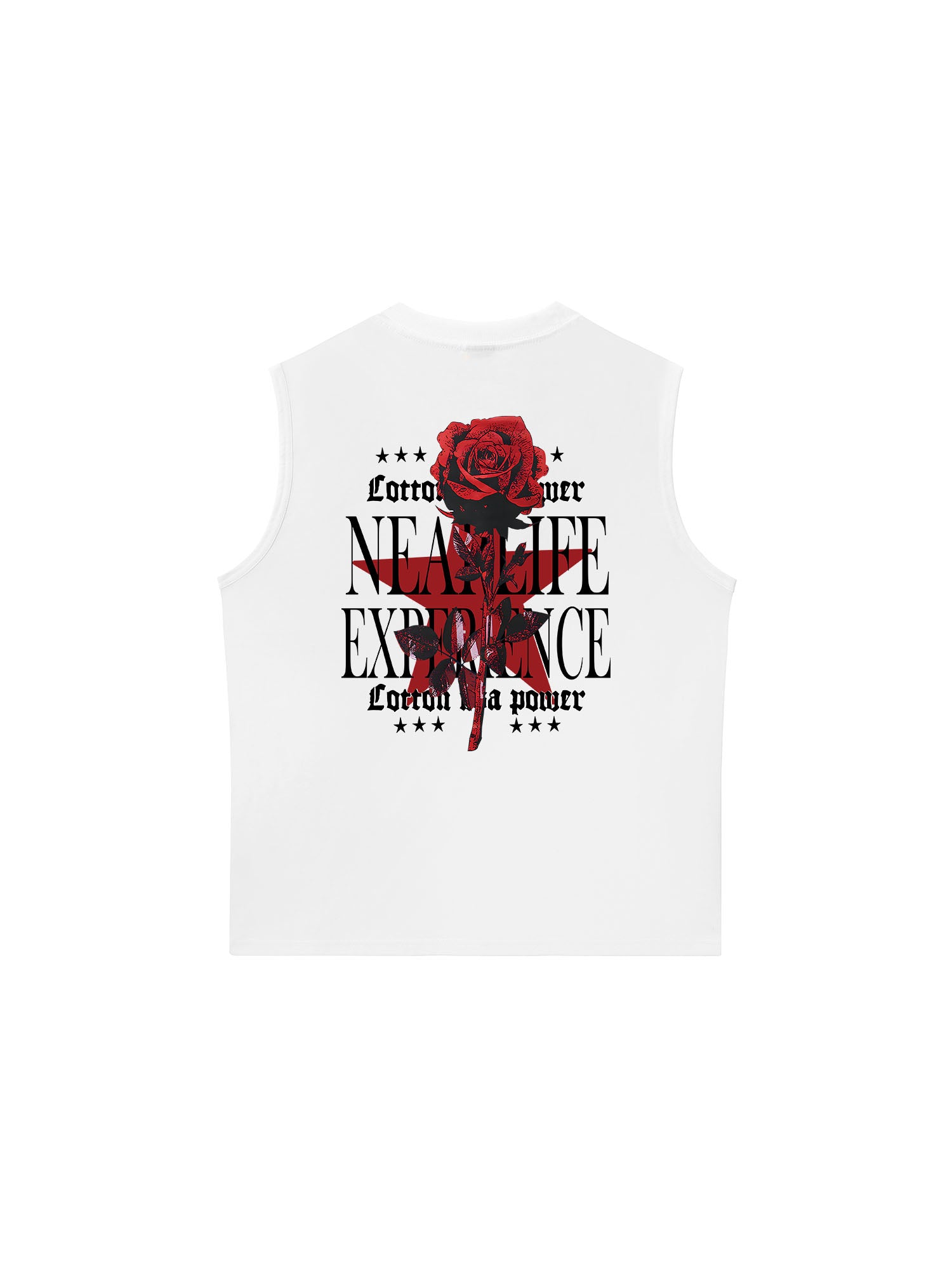 Áo Ba Lỗ Relaxed Fit Floral Rose Flower