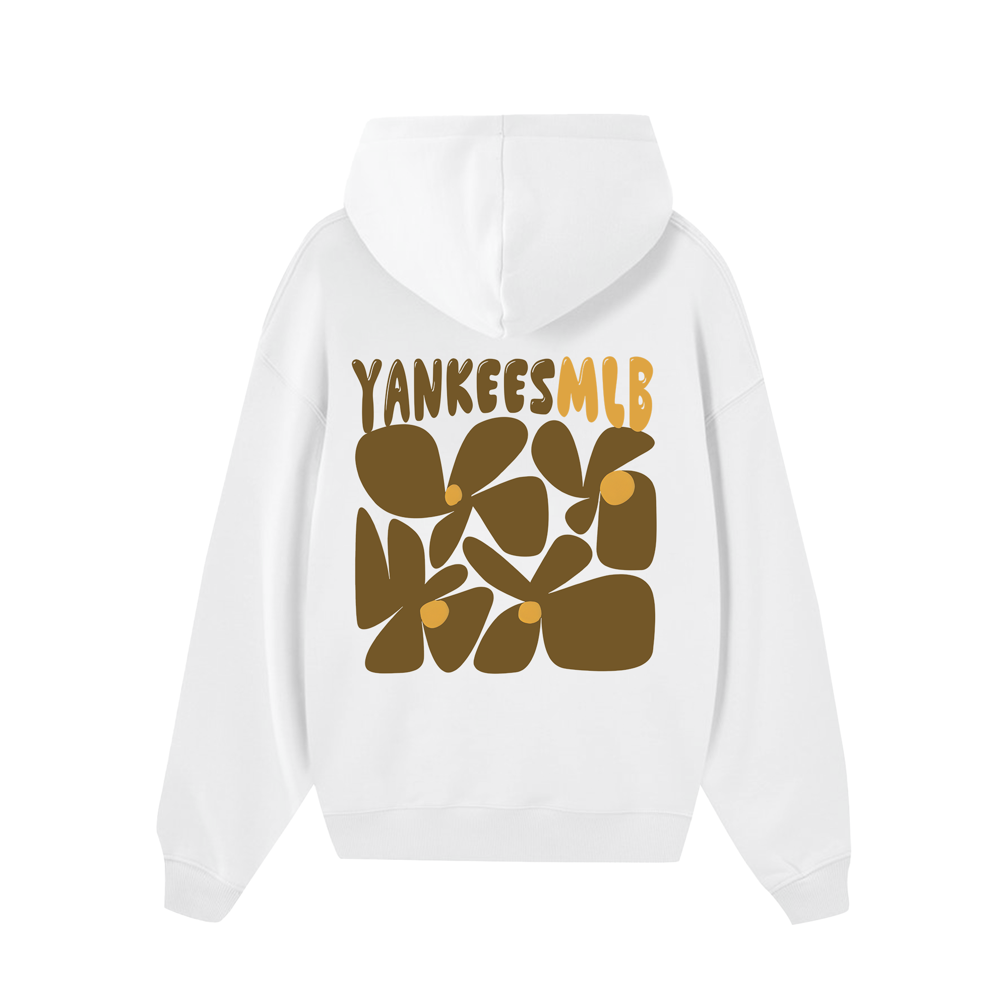 MLB Floral Yellow Flower Hoodie