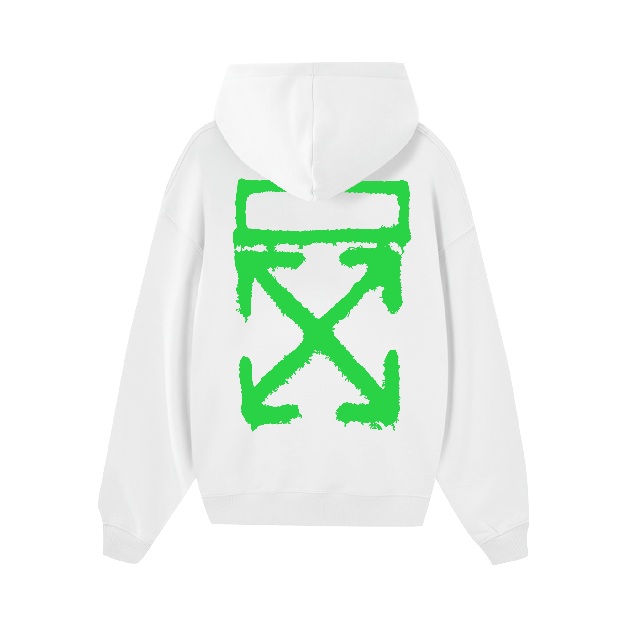 Off White Spray Paint Hoodie