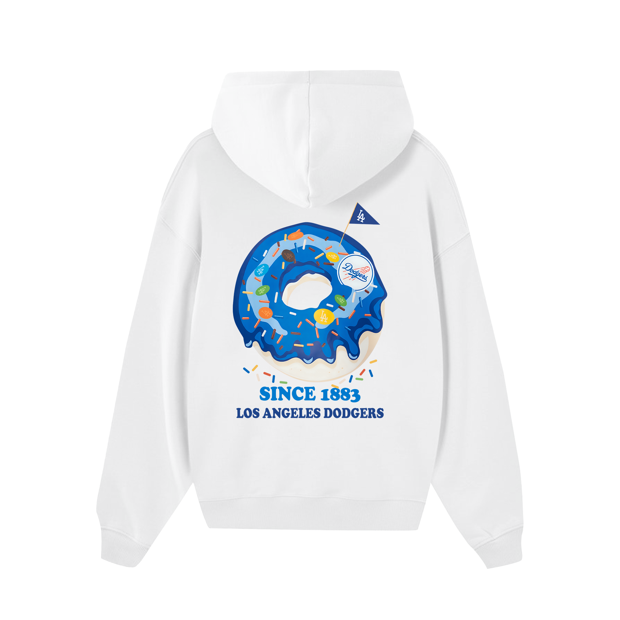 MLB Los Angeles Dodgers Blue Cake Hoodie