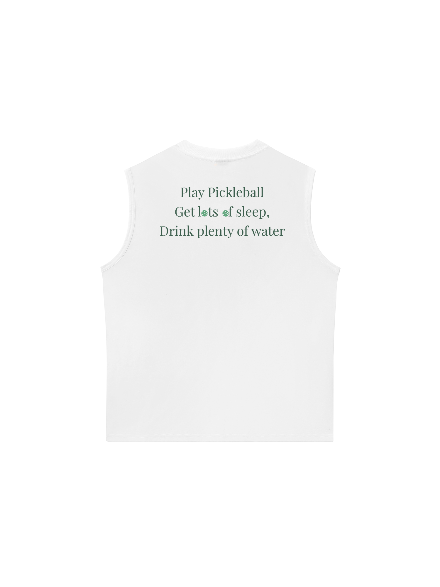 Áo Ba Lỗ Relaxed Fit Pickleball Quote